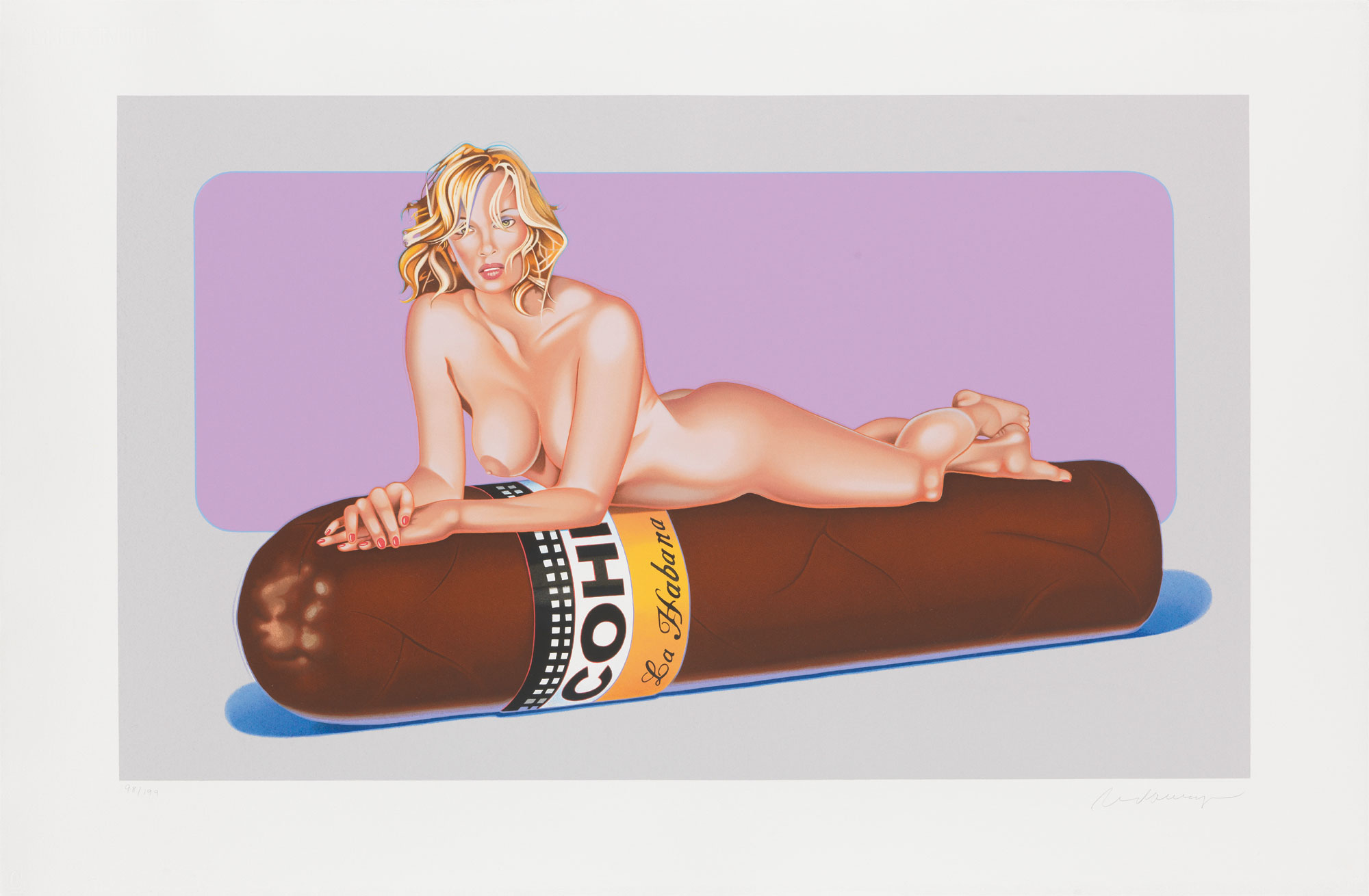 Mel Ramos: Bild ‚Hav-a-Havana 10‘ (2015)