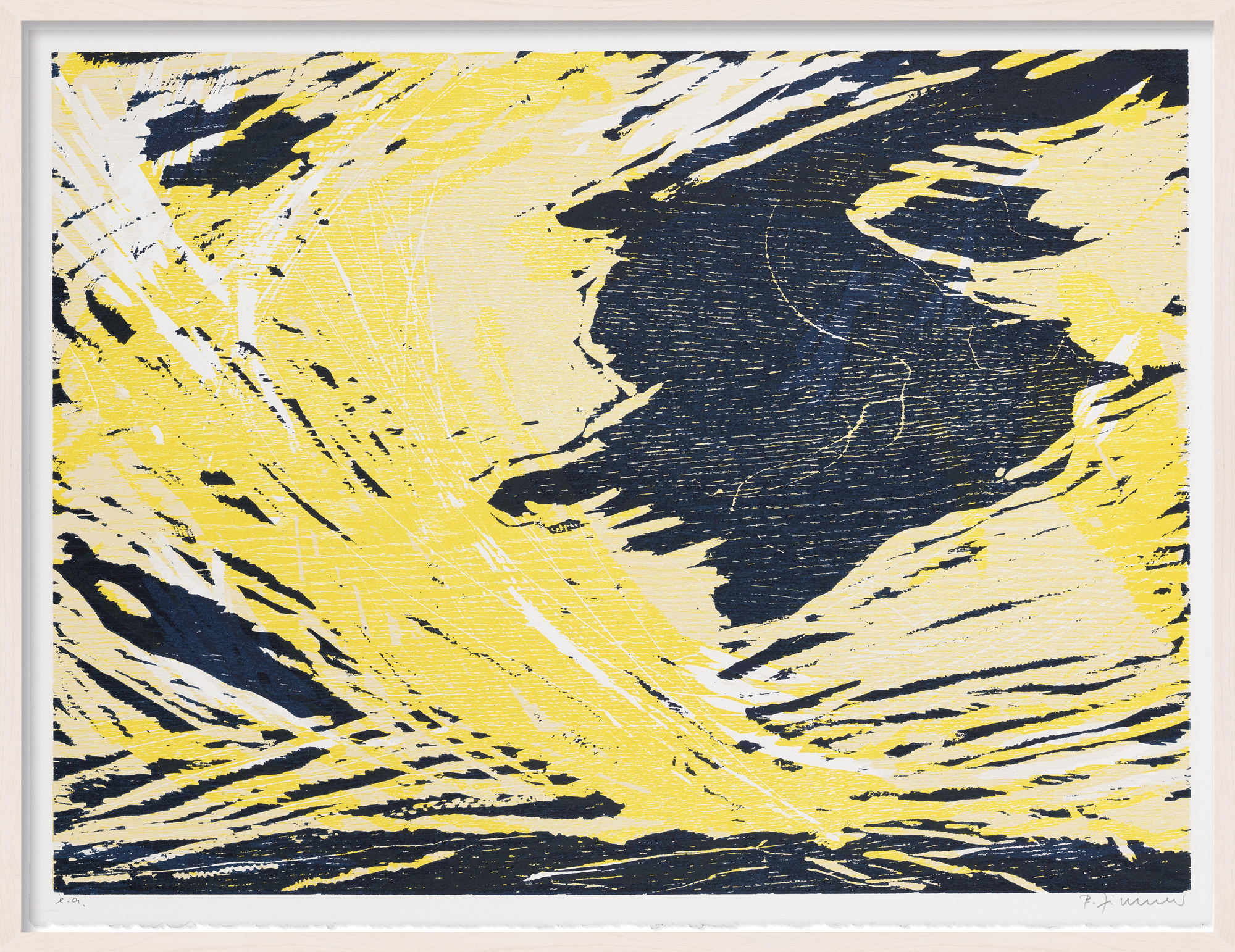 Bernd Zimmer: Bild ‚Monate – Februar‘ (1990)