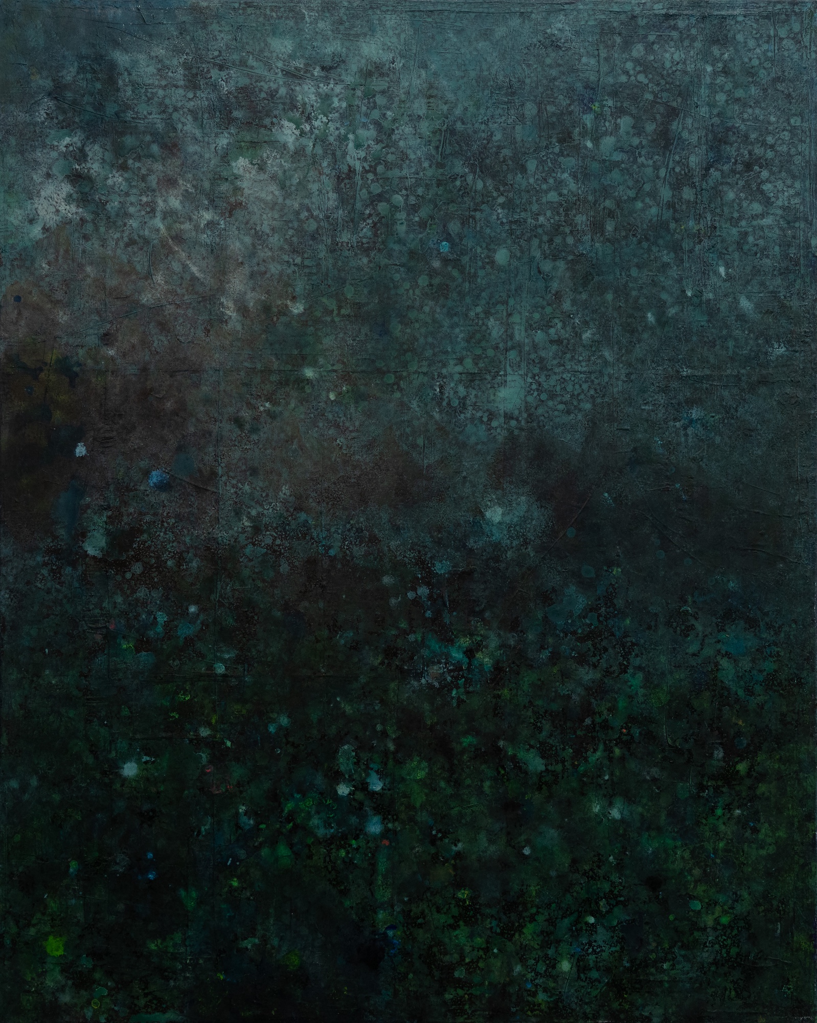 Christina von Grote: Bild ‚DeepBlue‘ (2024) (Unikat)