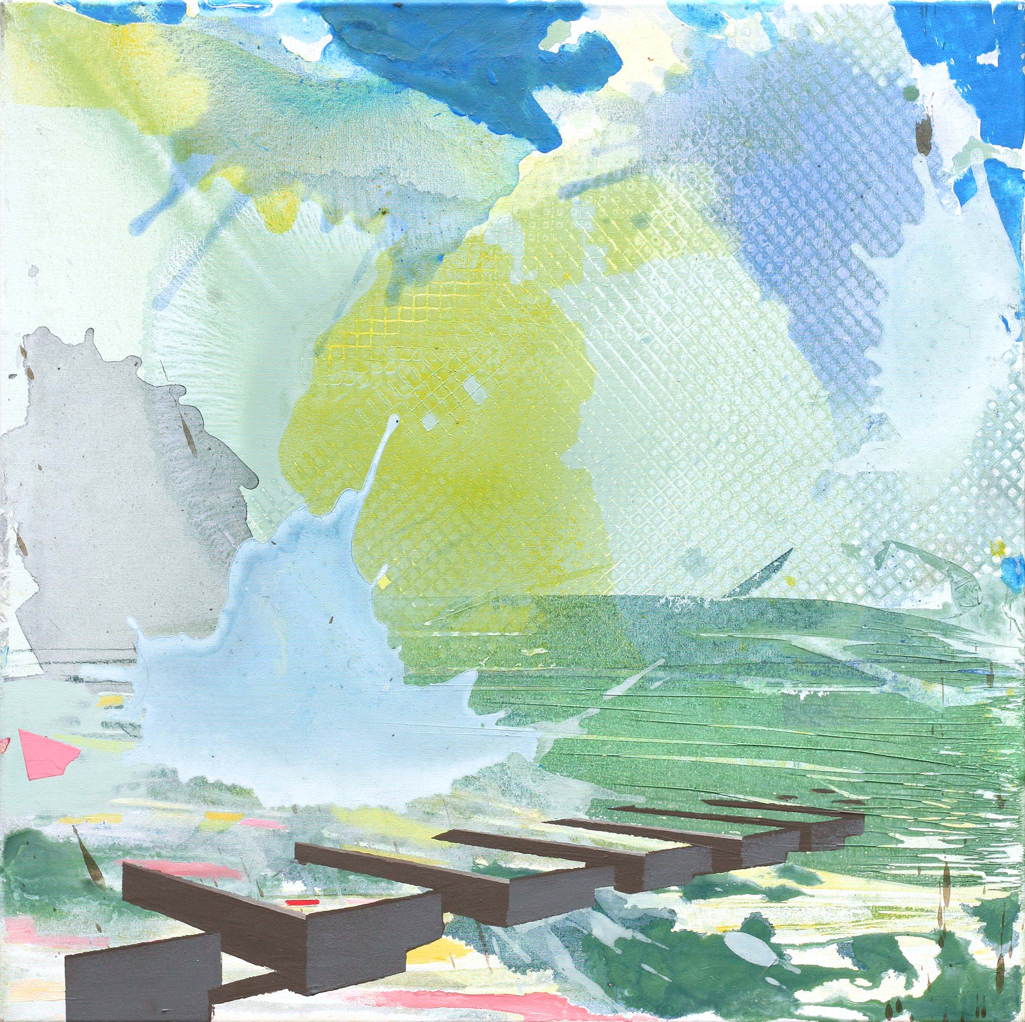 Sandra Lange: Bild ‚Netztopologie‘ (2016) (Unikat)