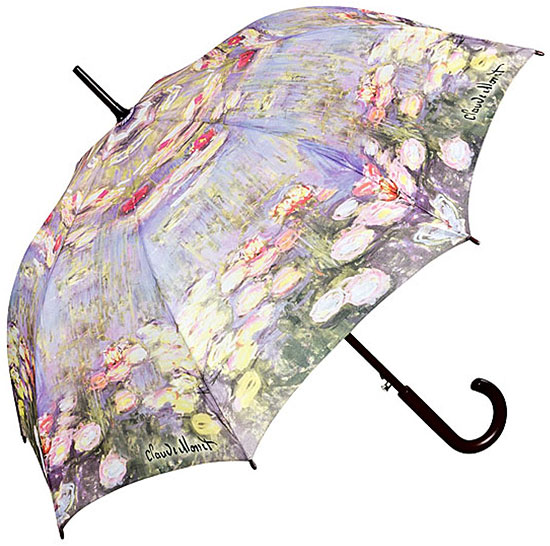 Stick umbrella "Water lilies" by Claude Monet