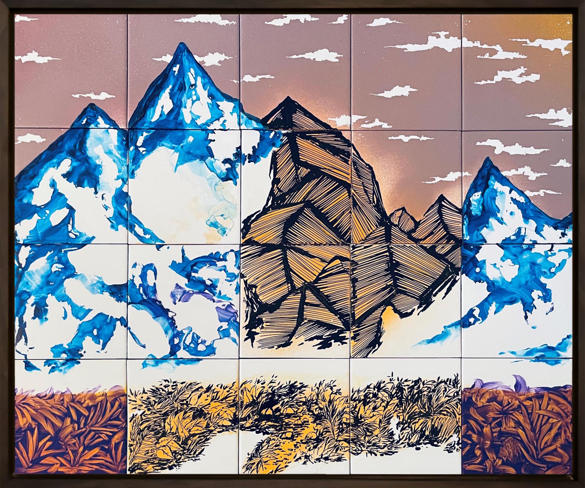Zyko78: Bild ‚Appalachian mountains II‘ (2026) (Unikat)