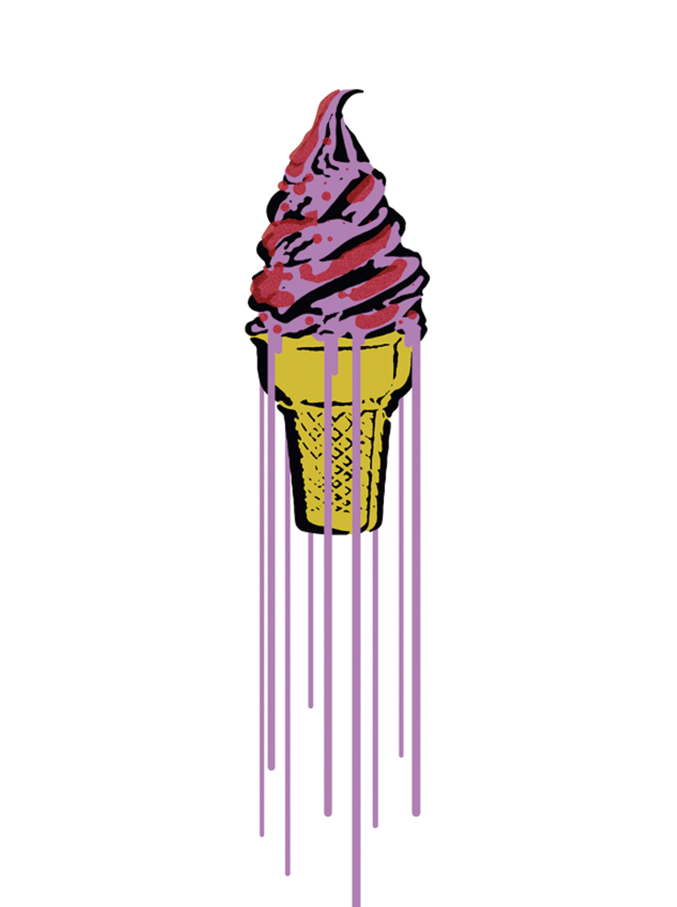 ELIOT theSuper: Bild ‚Pink Glitter Icecream‘ (2015)