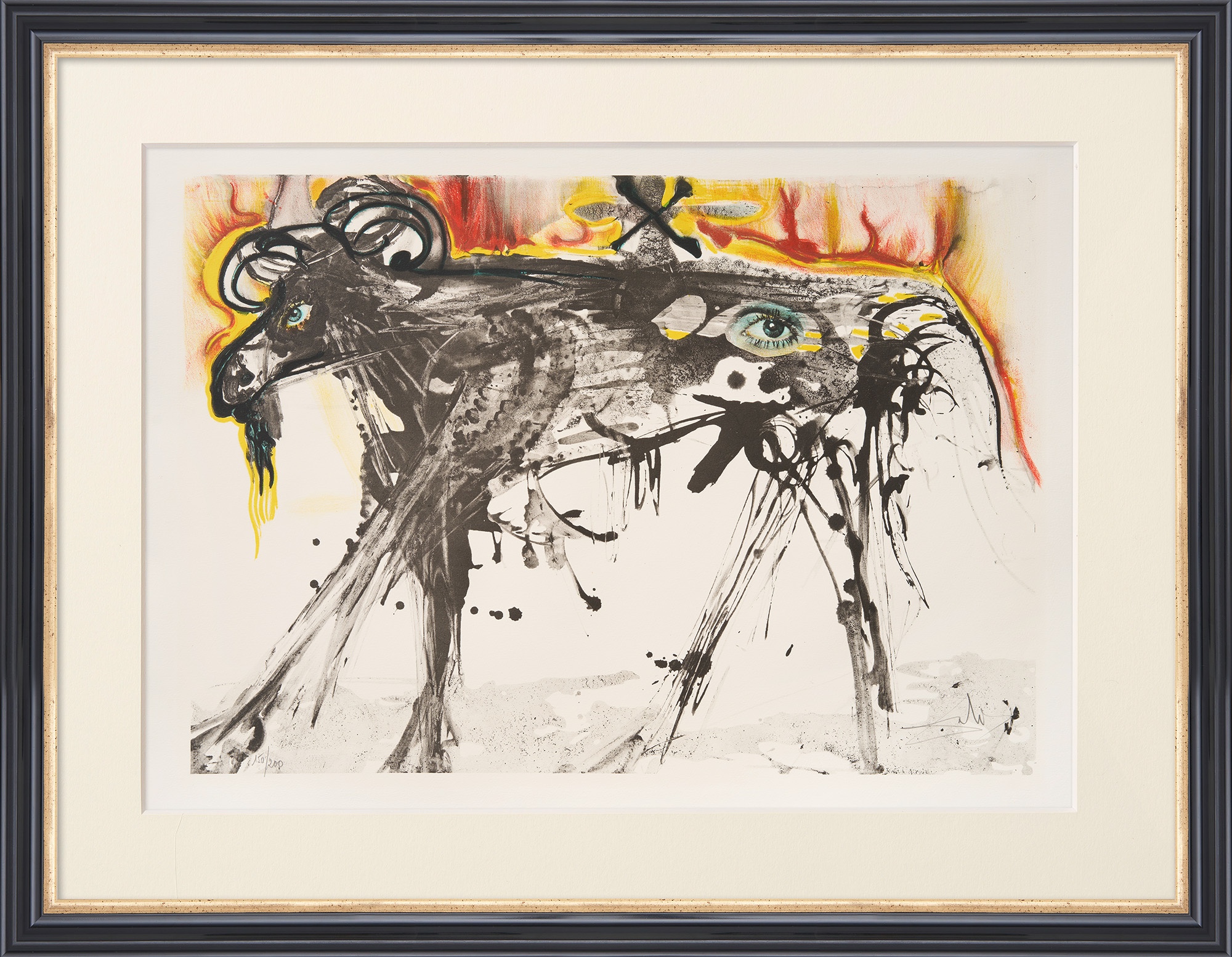 Salvador Dalí: Bild ‚Der Widder, nach Gerard Dou‘ (1971)