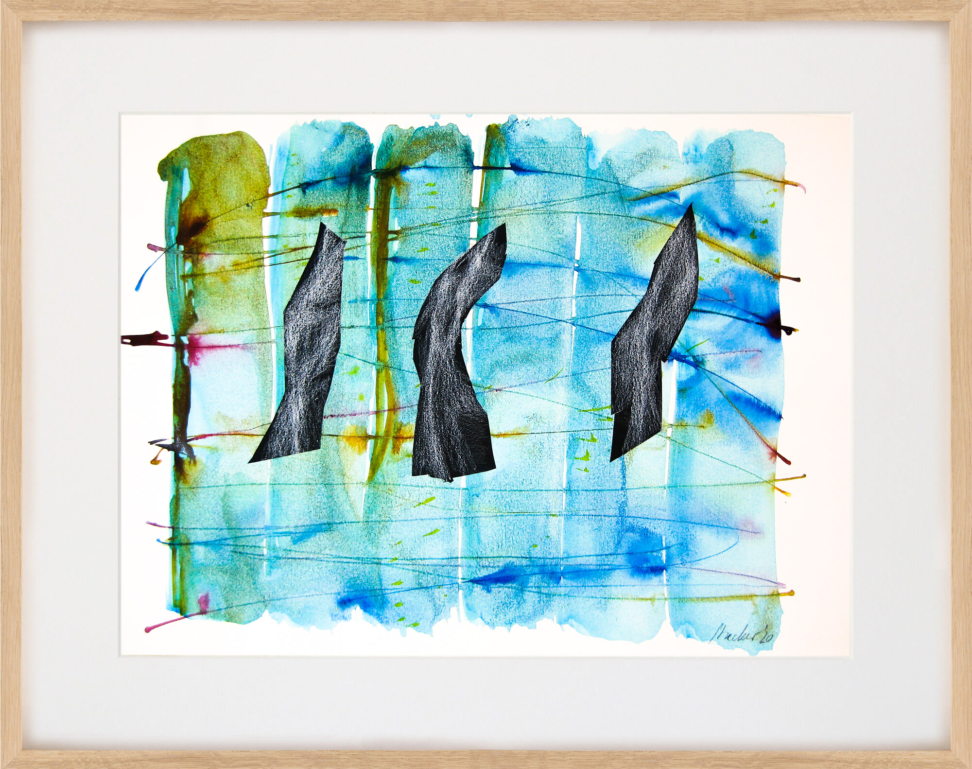 Renée Strecker: Bild ‚20, Girls VI‘ (2020) (Unikat)