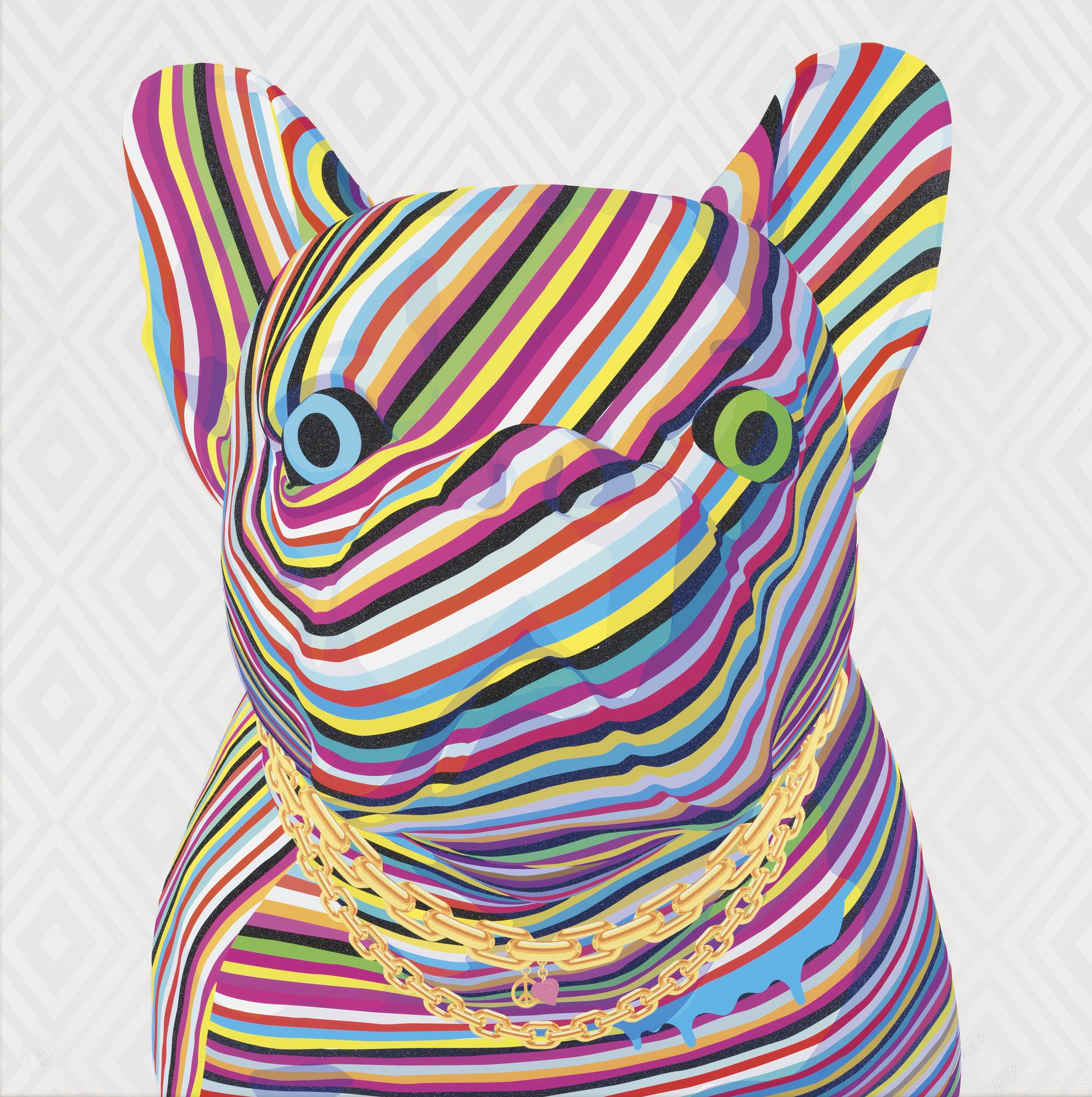 Richard Levine: Bild ‚FBD (French Bulldog)‘ (2017)