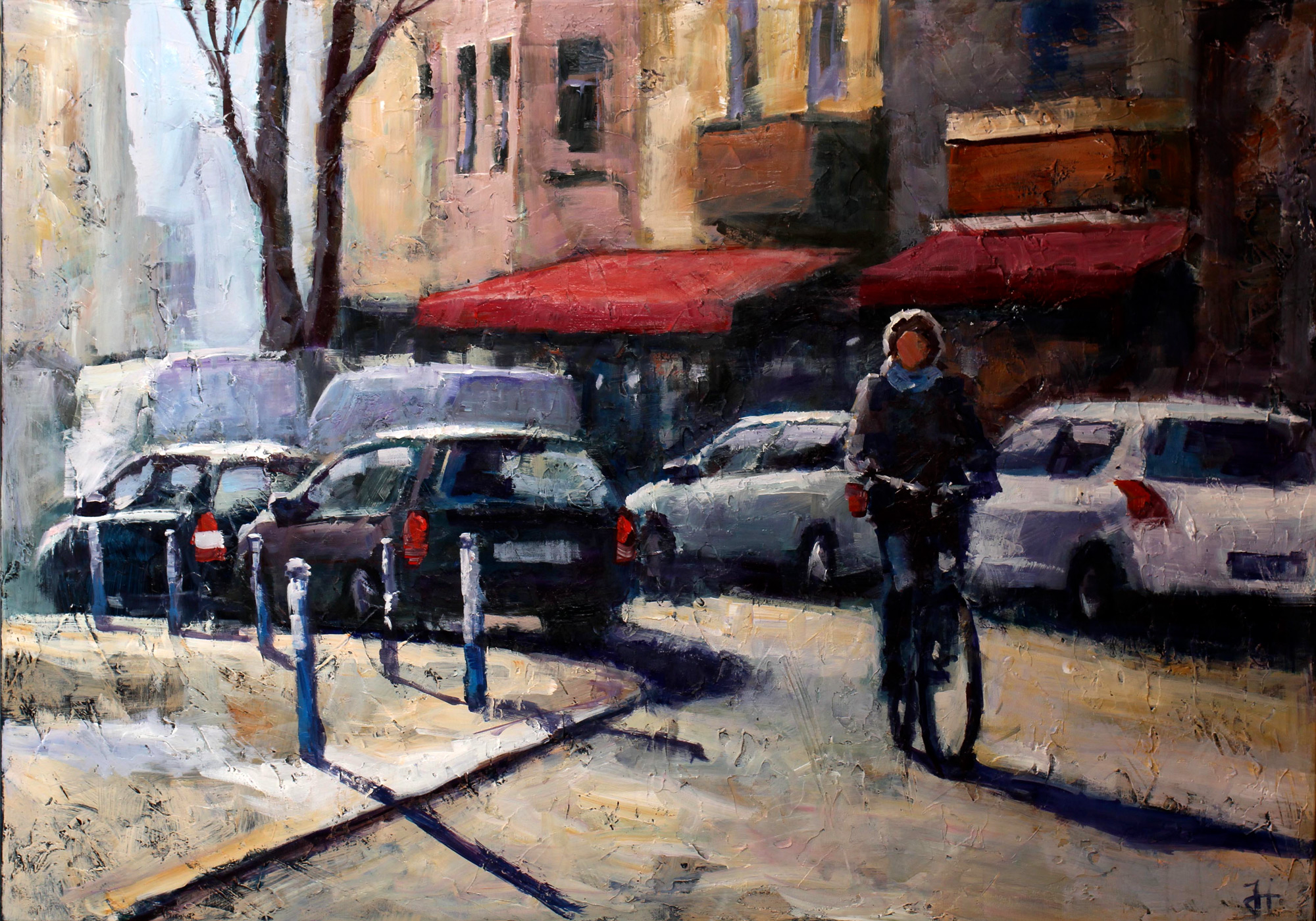 Julije Horvatic: Bild ‚Urban Life III‘ (2018) (Unikat)