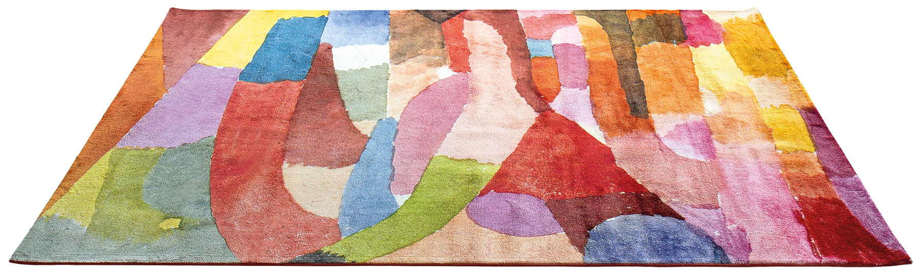 Carpet "Movement of Vaulted Chambers" (230 x 160 cm) by Paul Klee