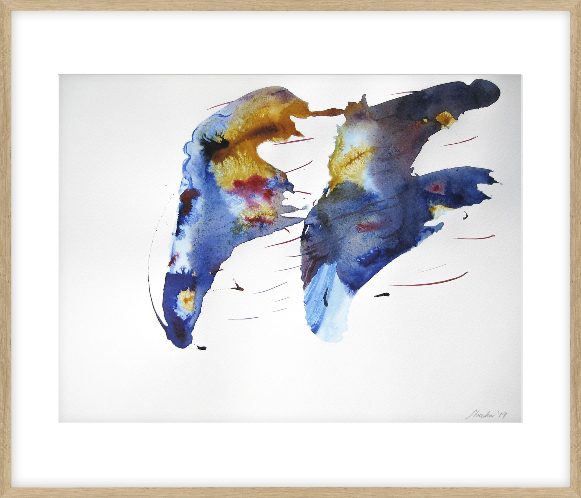 Renée Strecker: Bild ‚Pas de deux II‘ (2019) (Unikat)