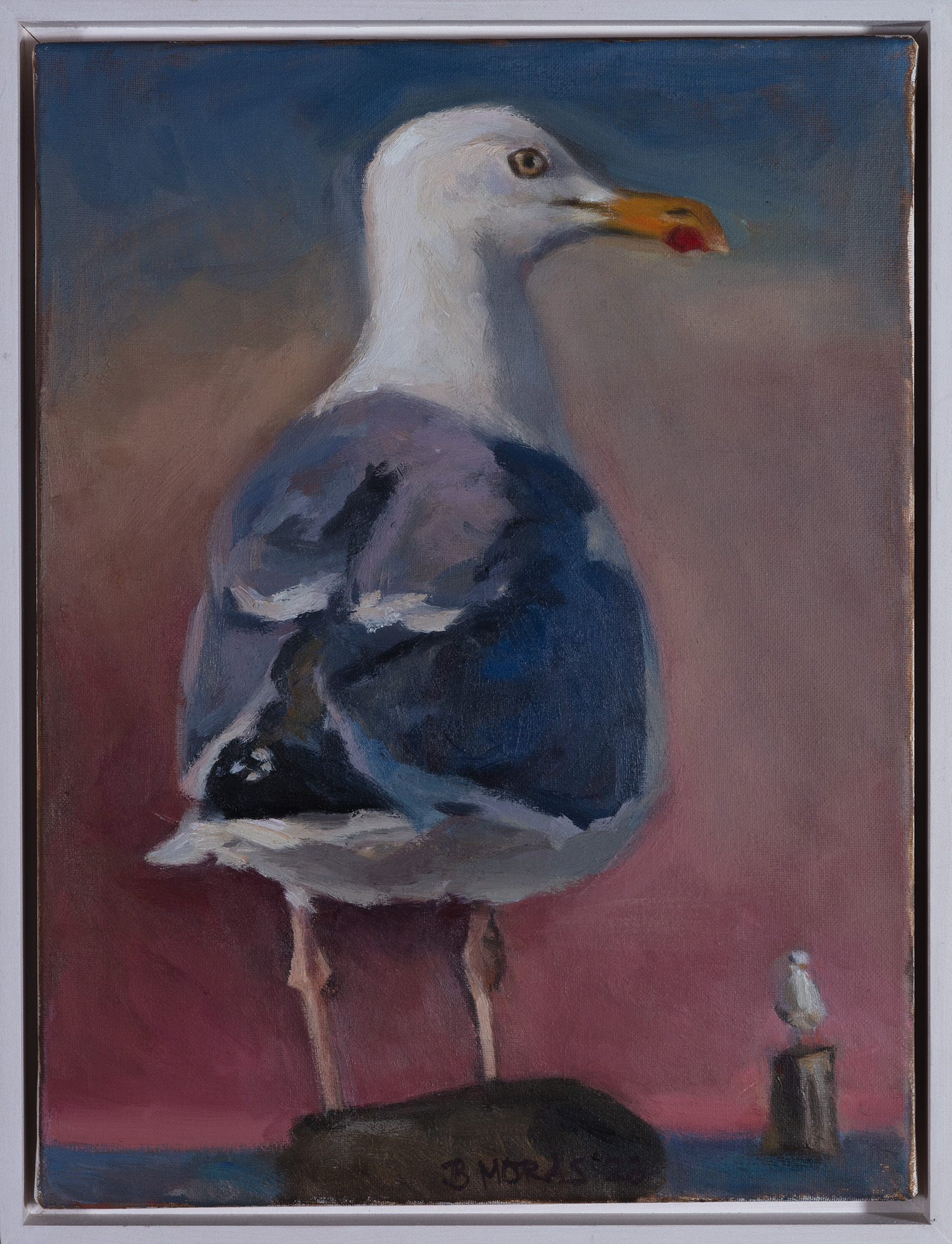 Bettina Moras: Bild ‚Möwen‘ (2023) (Unikat)