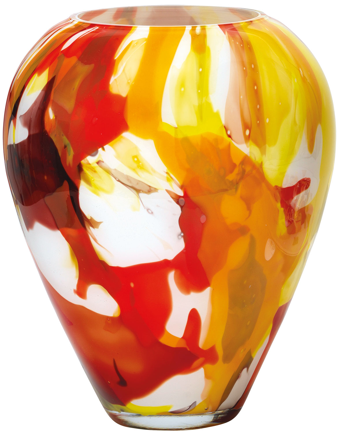 Glass vase "Amarillo"