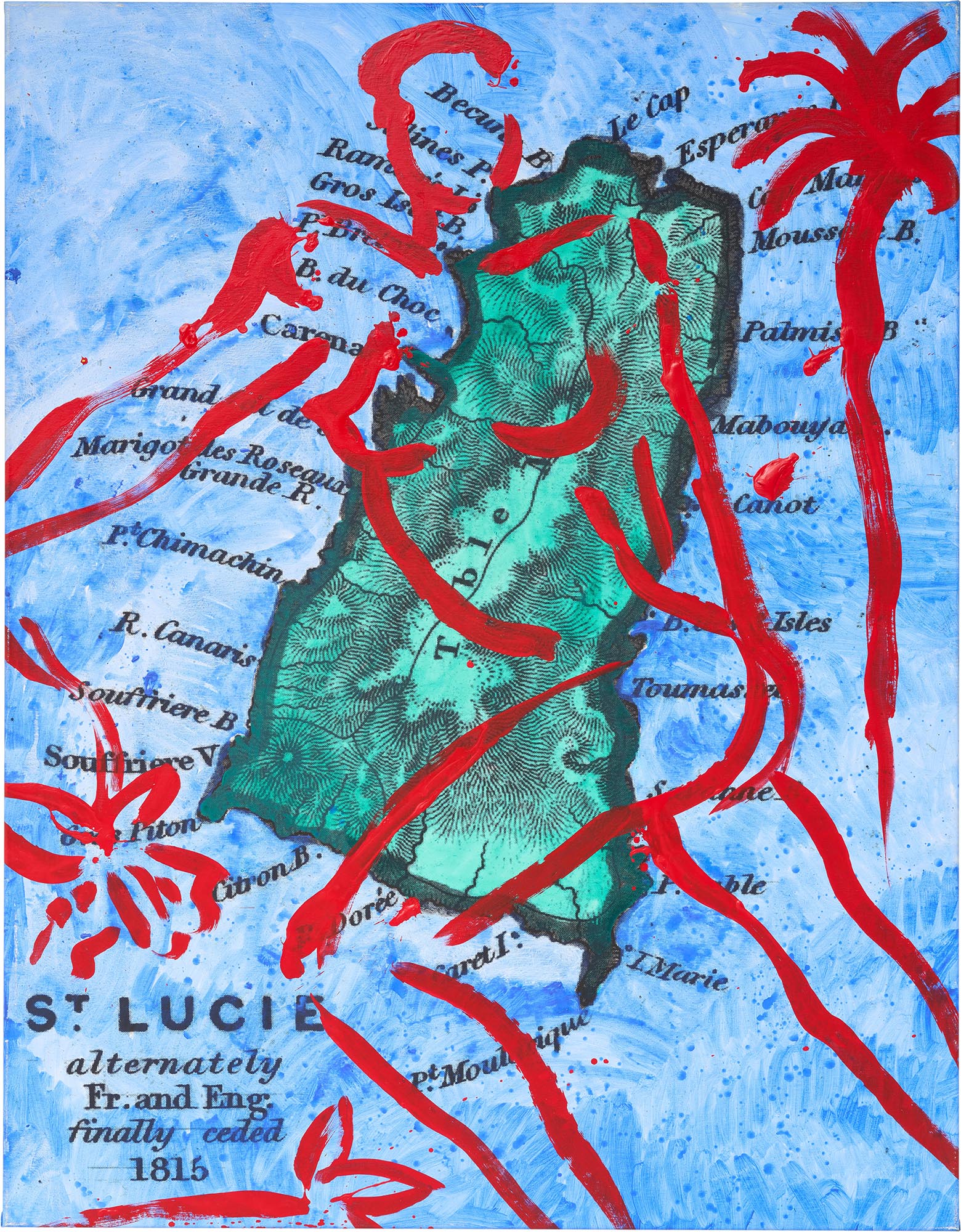 Stefan Szczesny: Bild ‚St. Lucie‘ (1995) (Unikat)