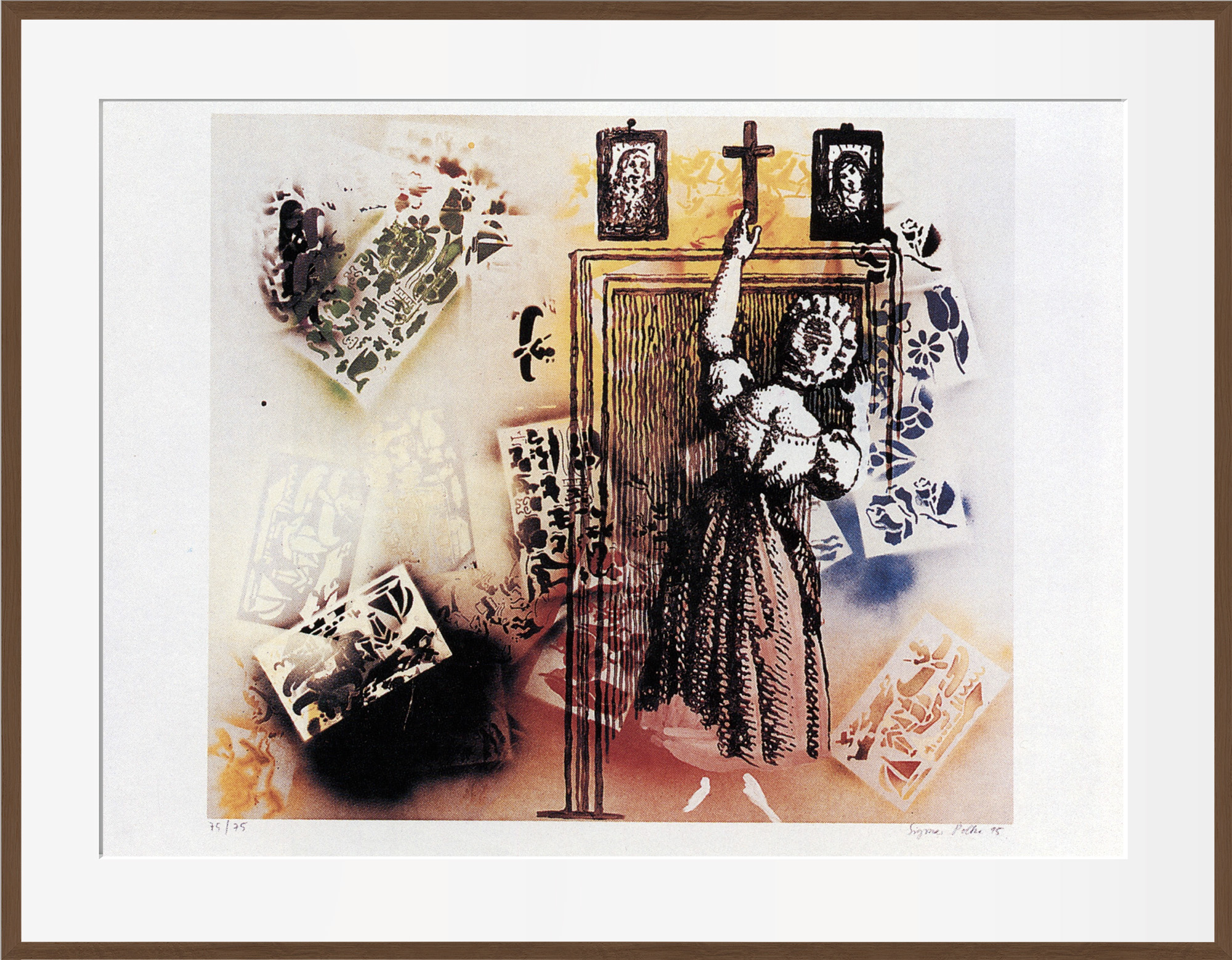 Sigmar Polke: Bild ‚Klassenzimmer‘ (1995)