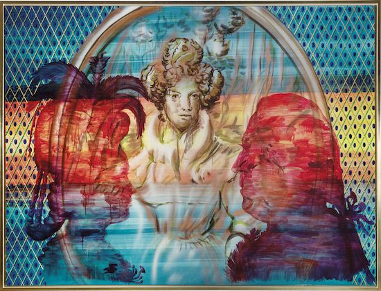 Kristina Girke: Bild ‚Tarnkappe‘ (2005) (Unikat)