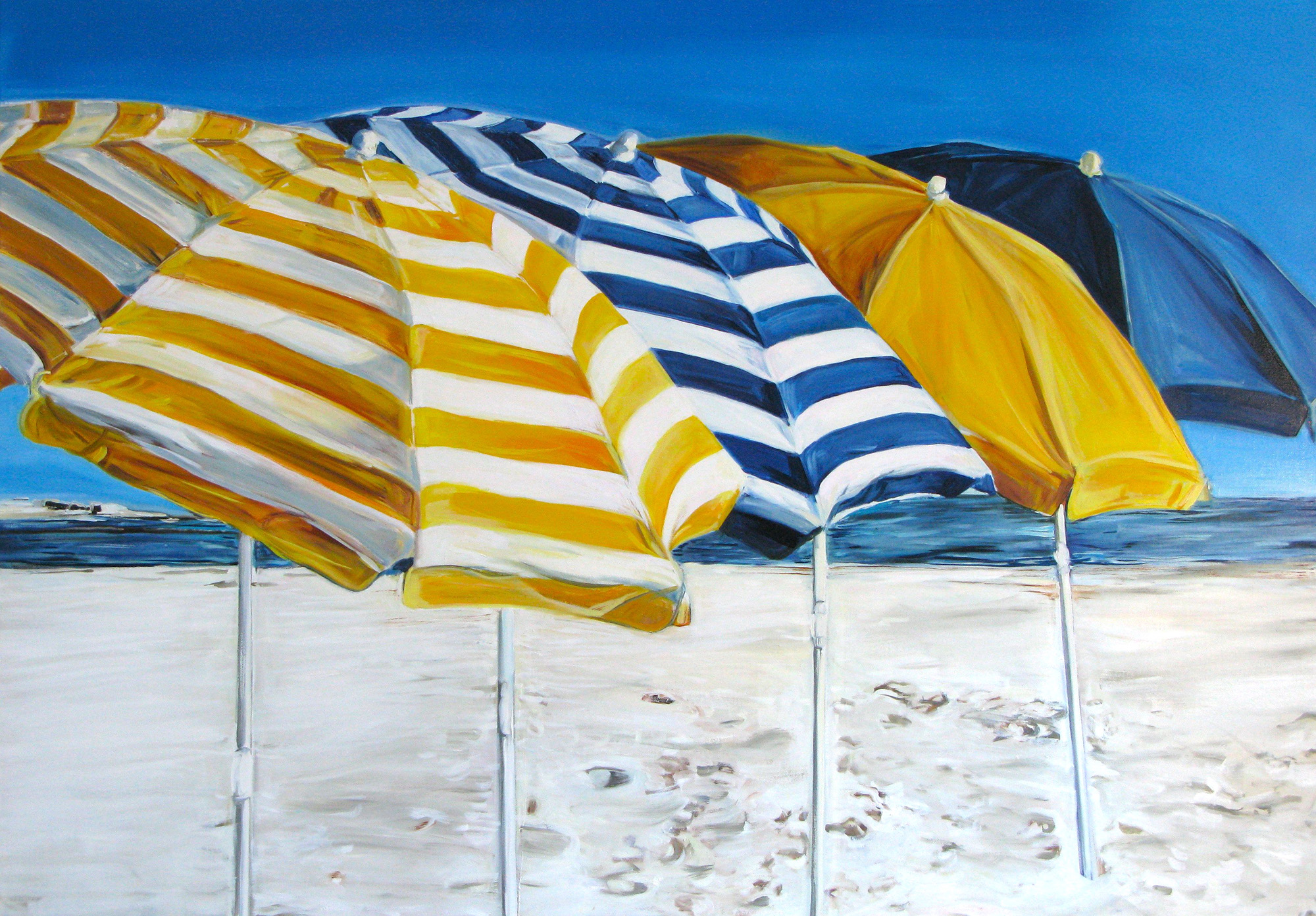 Burkhard Kern: Bild ‚Urlaubsreif‘ (2009) (Unikat)