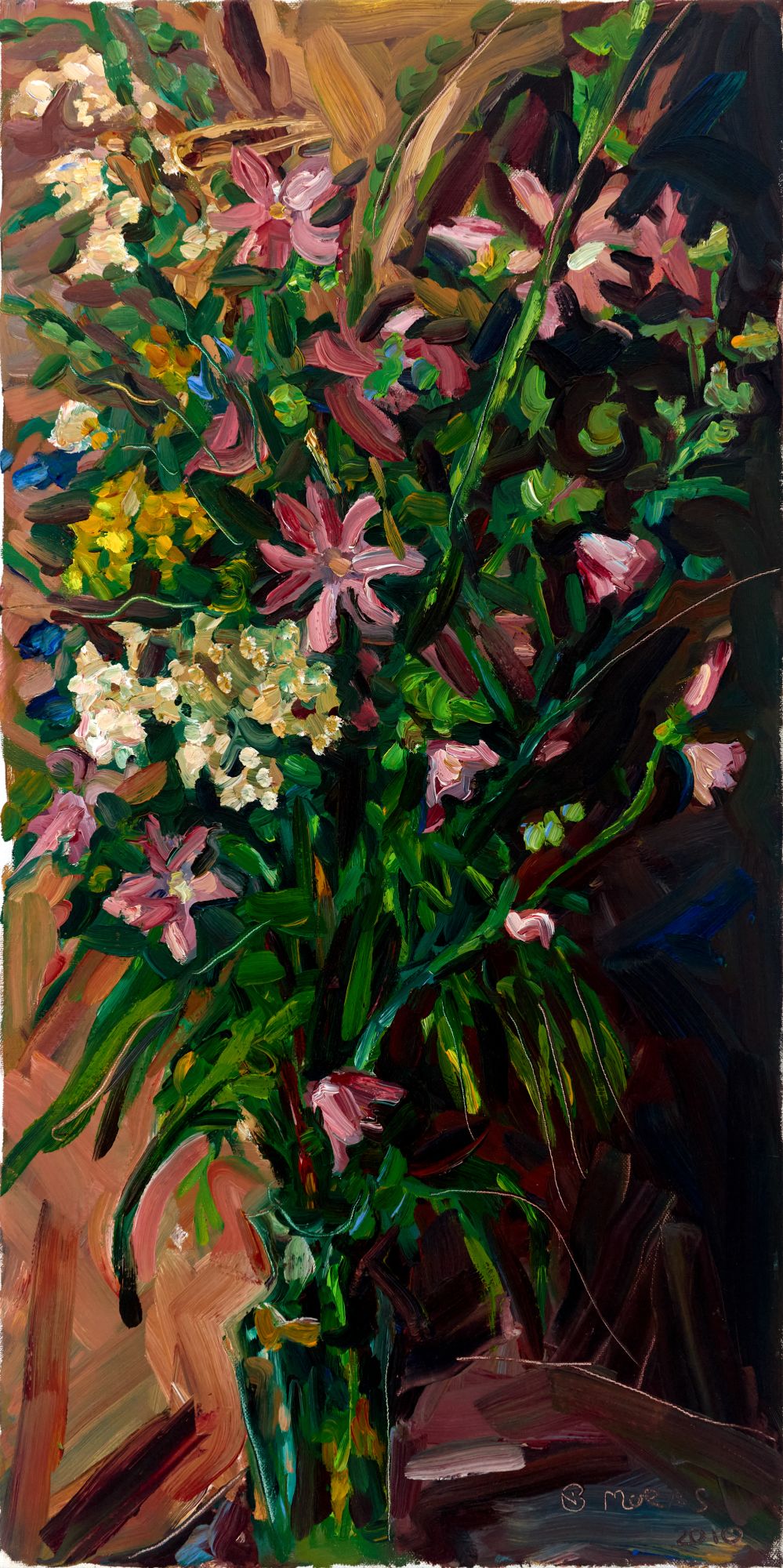 Bettina Moras: Bild ‚Feldblumen‘ (2010) (Unikat)