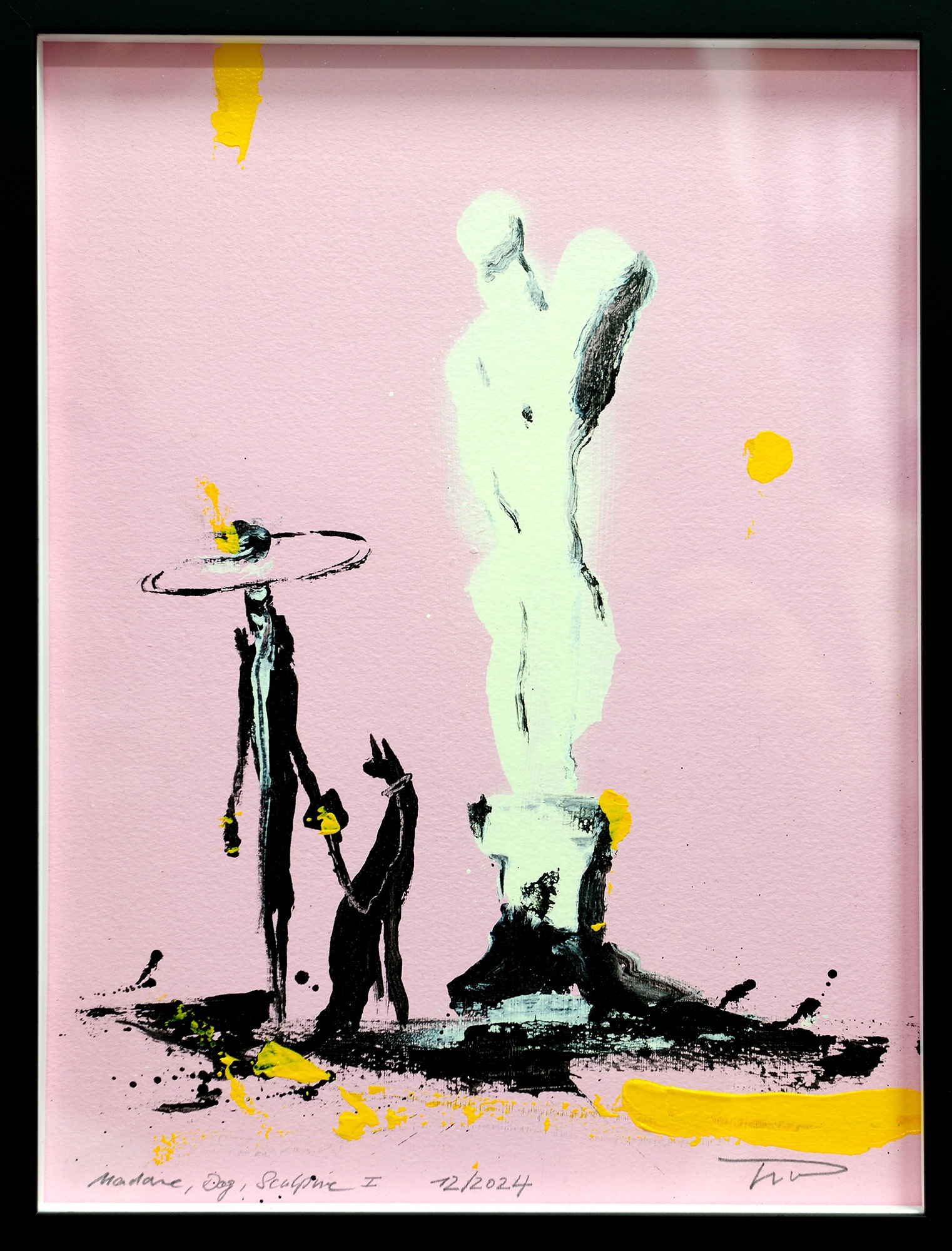 Lars Teichmann: Bild ‚madame-dog-sculpture-1‘ (2024) (Unikat)