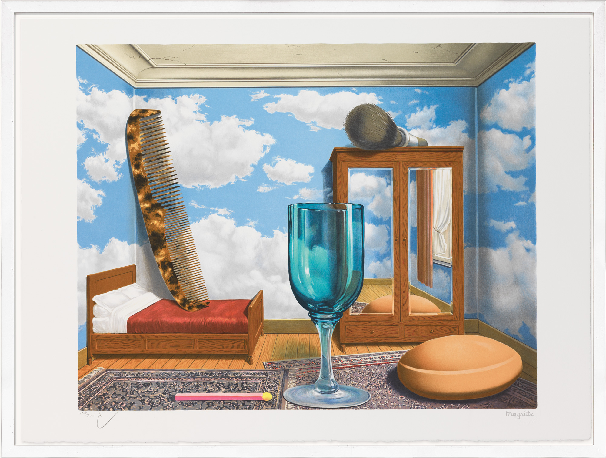 René Magritte: Bild ‚Les valeurs personnelles‘ (2004)