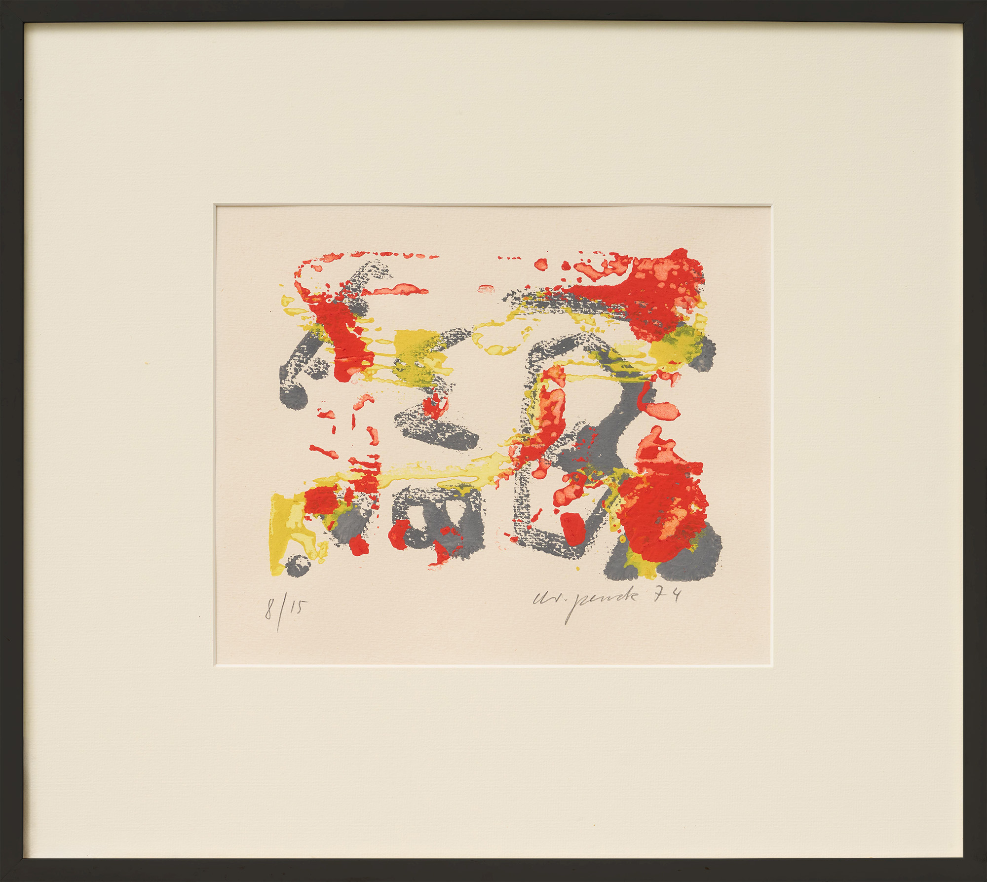 A. R. Penck: Bild ‚Ohne Titel‘ (1974)