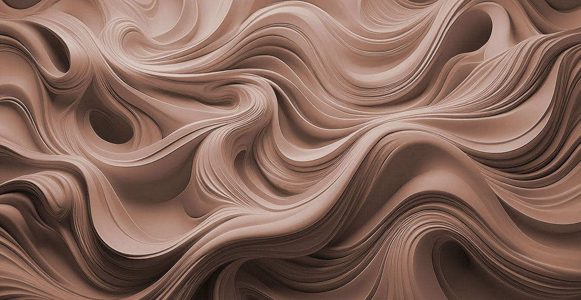 Die Trendfarbe Mocha Mousse ist eine harmonische Farbe.