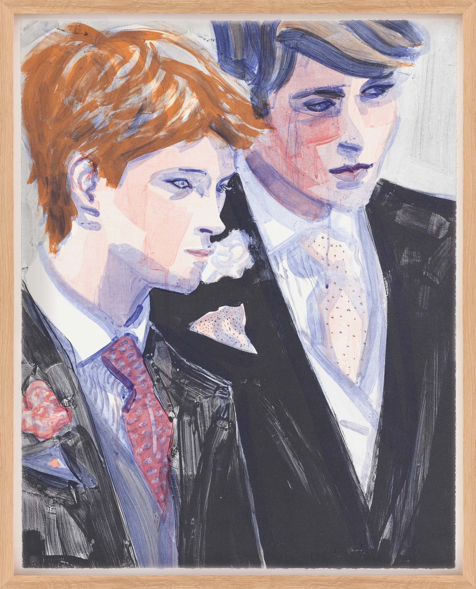 Elizabeth Peyton: Bild ‚PRINCE WM / PRINCE HARRY‘ (2000)