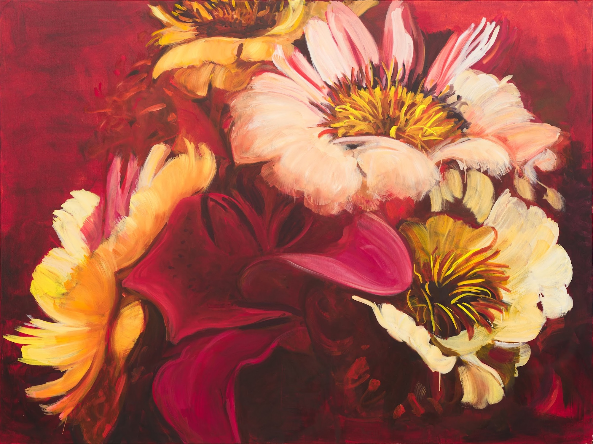 Caroline Weihrauch: Bild ‚Purple haze, so sweet!‘ (2025) (Unikat)