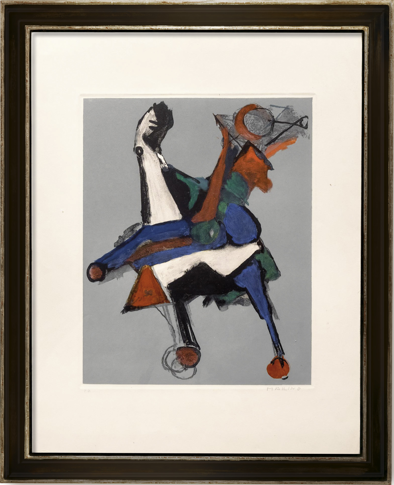 Marino Marini: Bild ‚Marino from Shakespeare I, Plate II‘ (1977)
