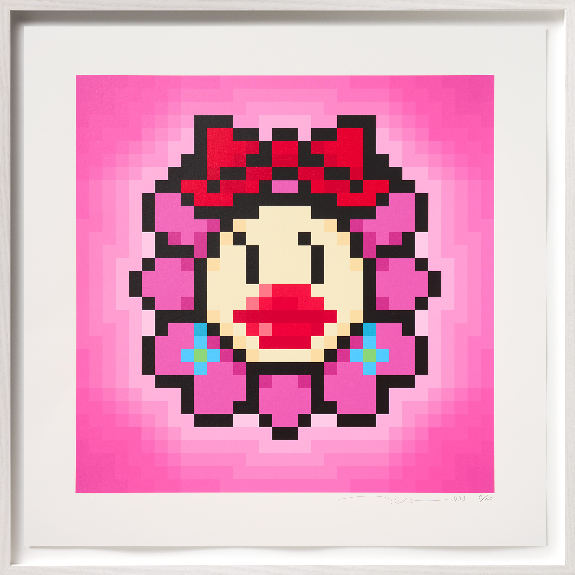 Takashi Murakami: Bild ‚Flower #0742 Dressed-up Girl‘ (2023)
