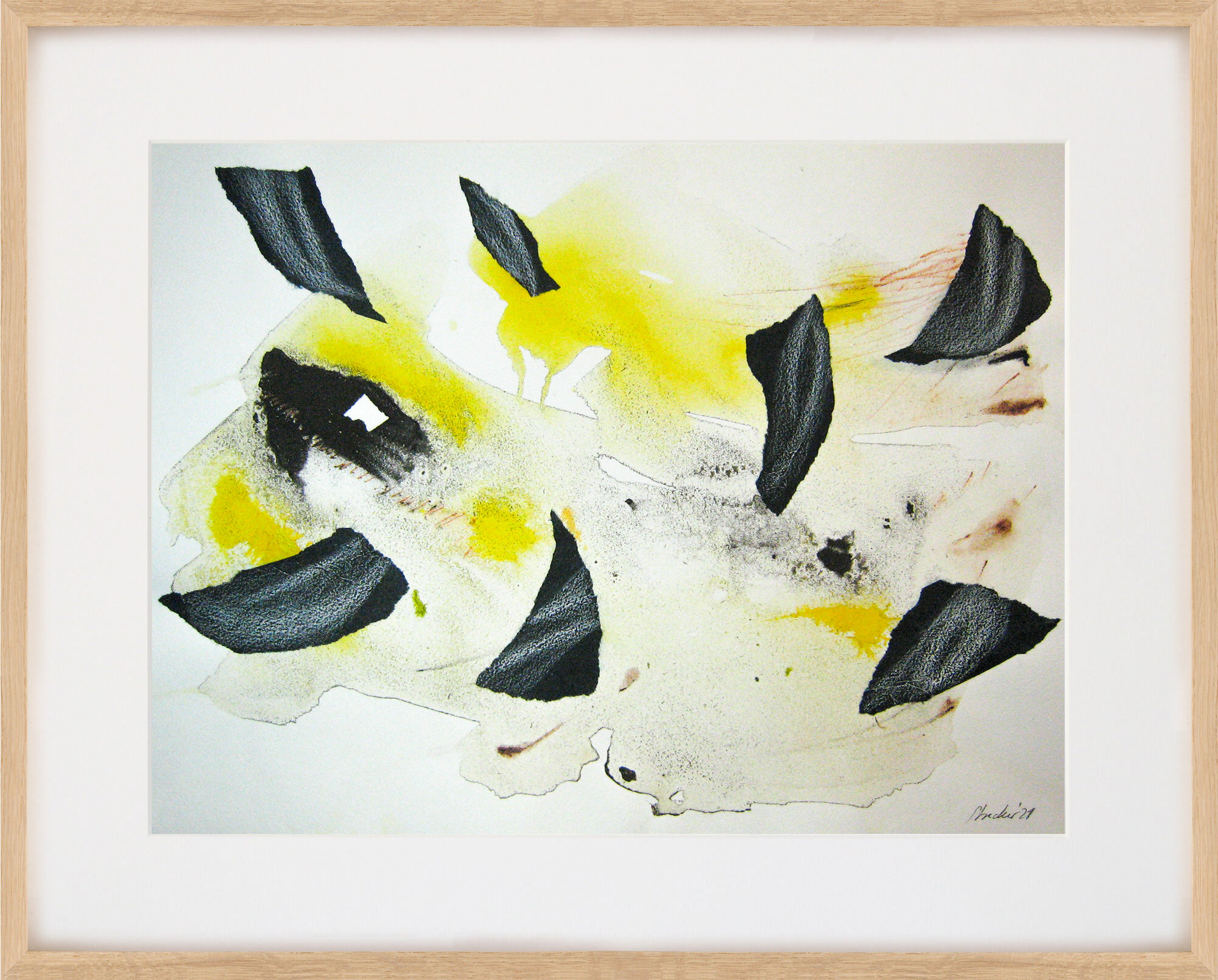 Renée Strecker: Bild ‚21, fragments VI‘ (2021) (Unikat)