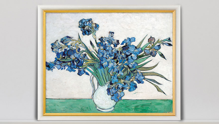 Still life 'Irises' by Vincent van Gogh