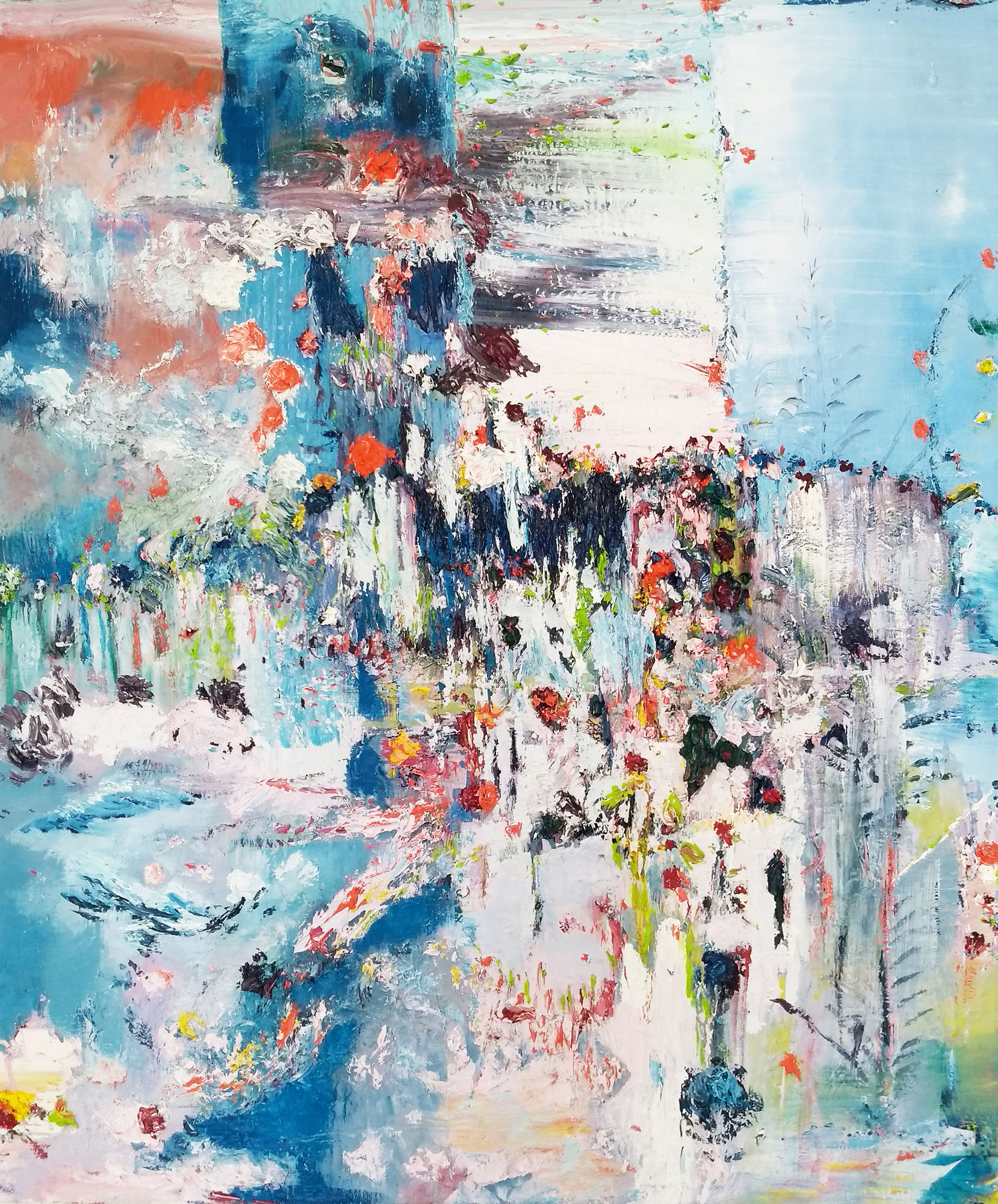 Daniel Schwarz: Bild ‚Fruchtraub‘ (2019) (Unikat)