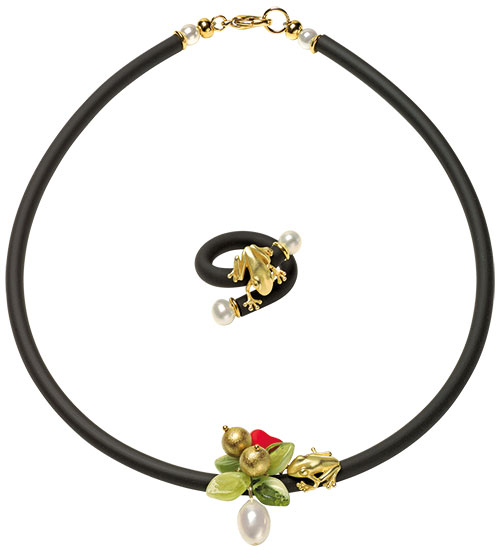 Jewellery set "Valentin" by Anna Mütz