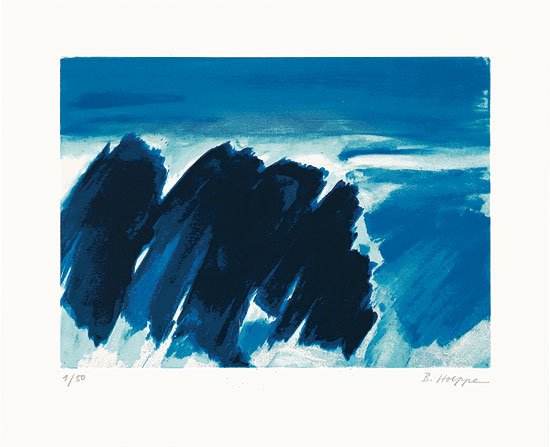 Brigitte Hoeppe: Bild ‚Felsenbucht‘ (2013)