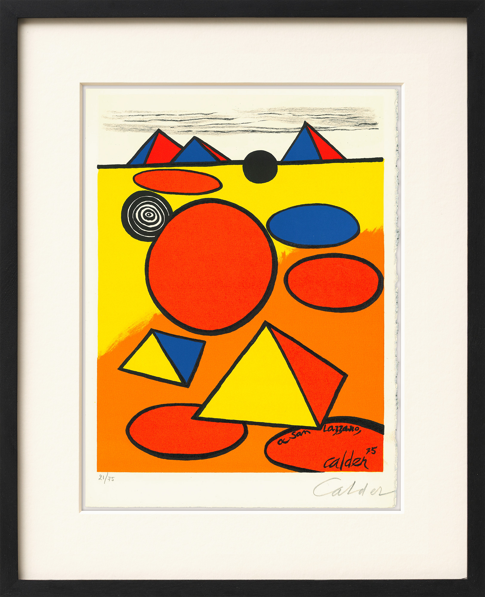 Alexander Calder: Bild ‚Hommage à San Lazzaro‘ (1975)