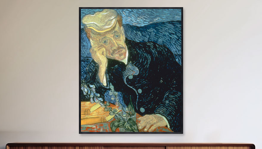 Vincent van Gogh: Tableau 'Portrait du Dr Gachet'