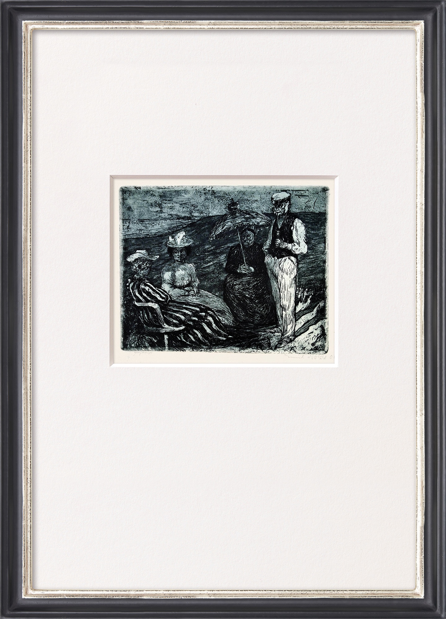 Emil Nolde: Bild ‚Unterhaltung‘ (1906)