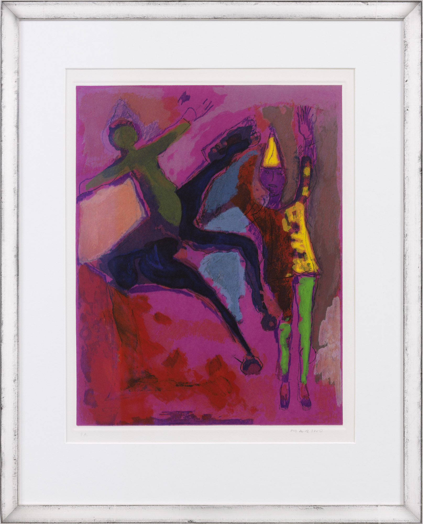 Marino Marini: Bild ‚Marino from Shakespeare II, Tafel VI‘ (1978)