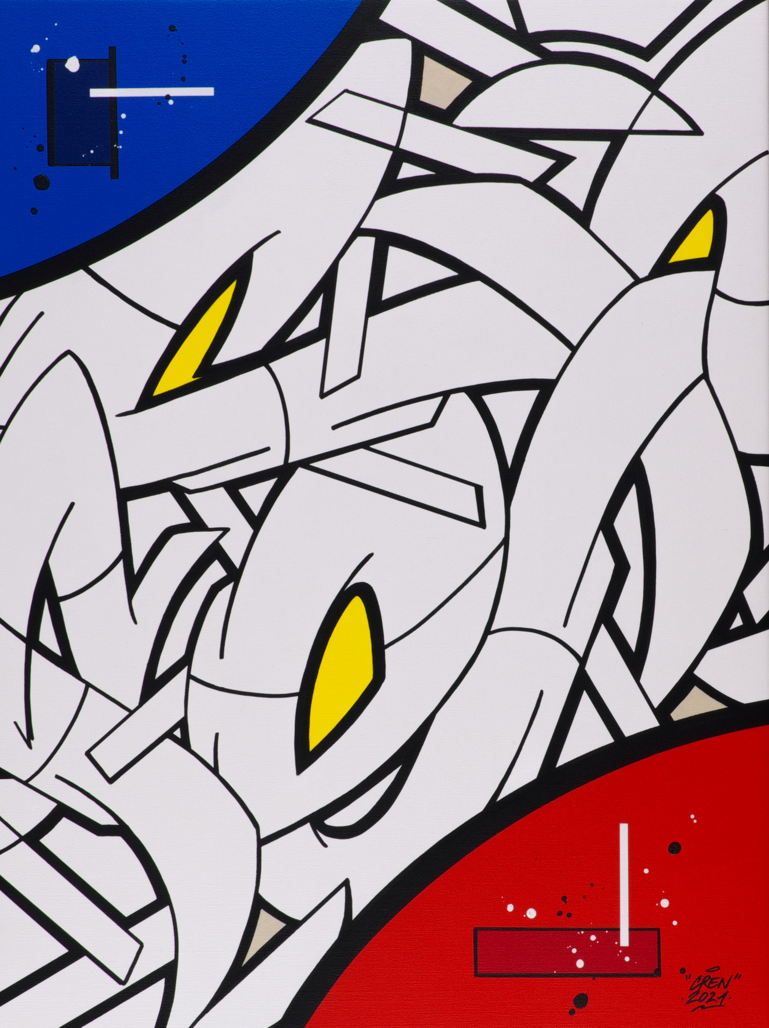 Cren: Bild ‚Primary-Styles-7‘ (2021) (Unikat)