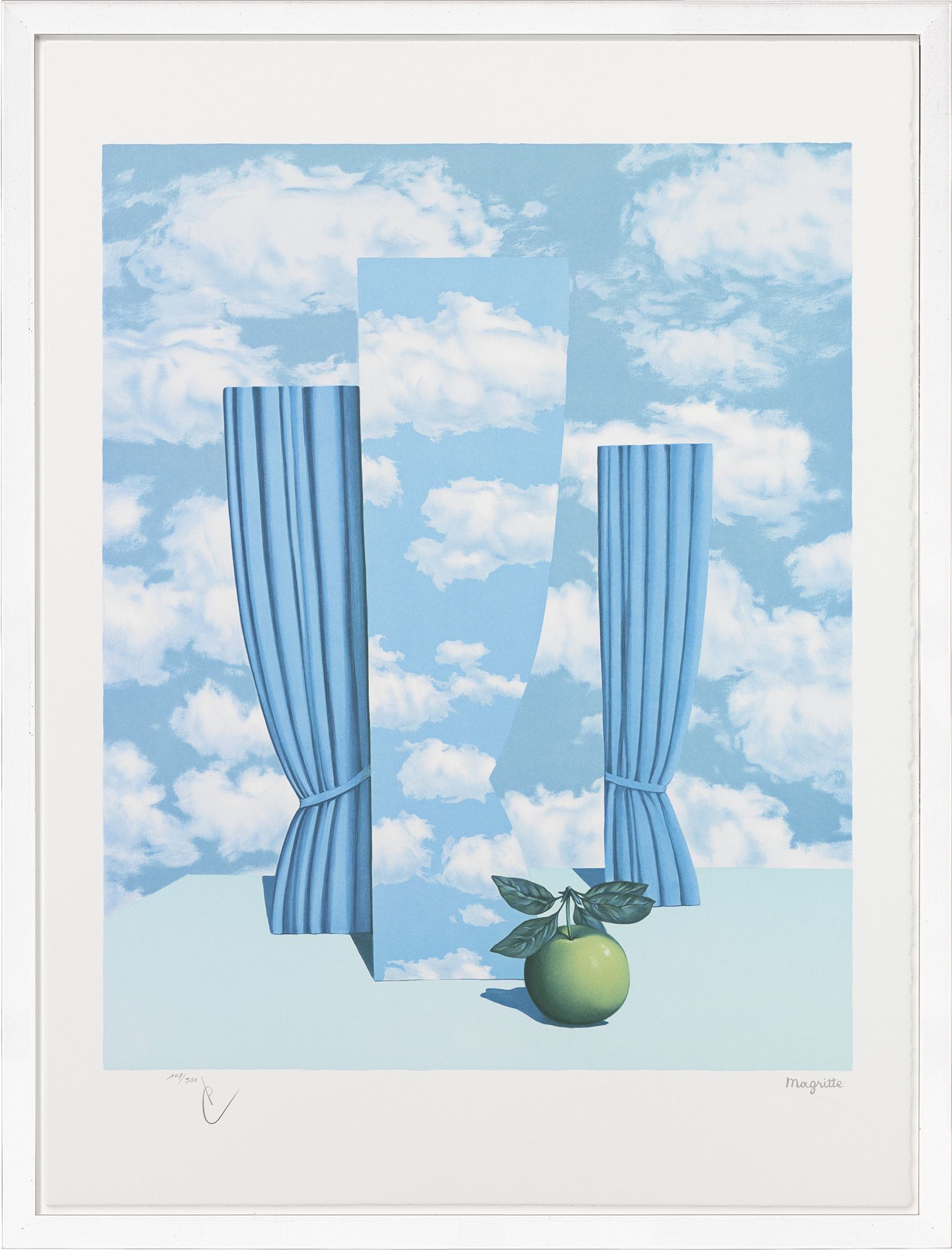René Magritte: Bild ‚Le beau monde‘ (2004)