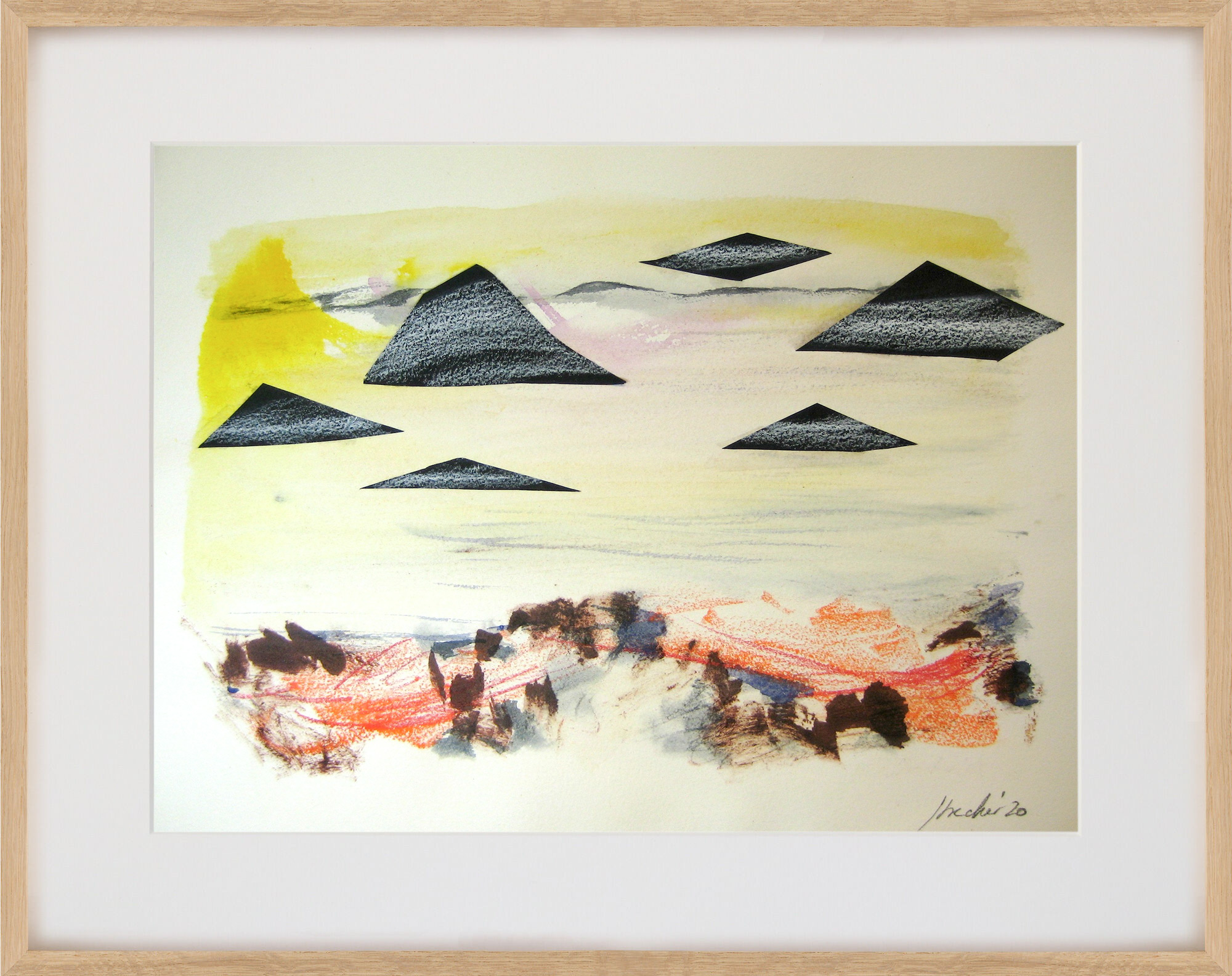 Renée Strecker: Bild ‚Islands III‘ (2020) (Unikat)