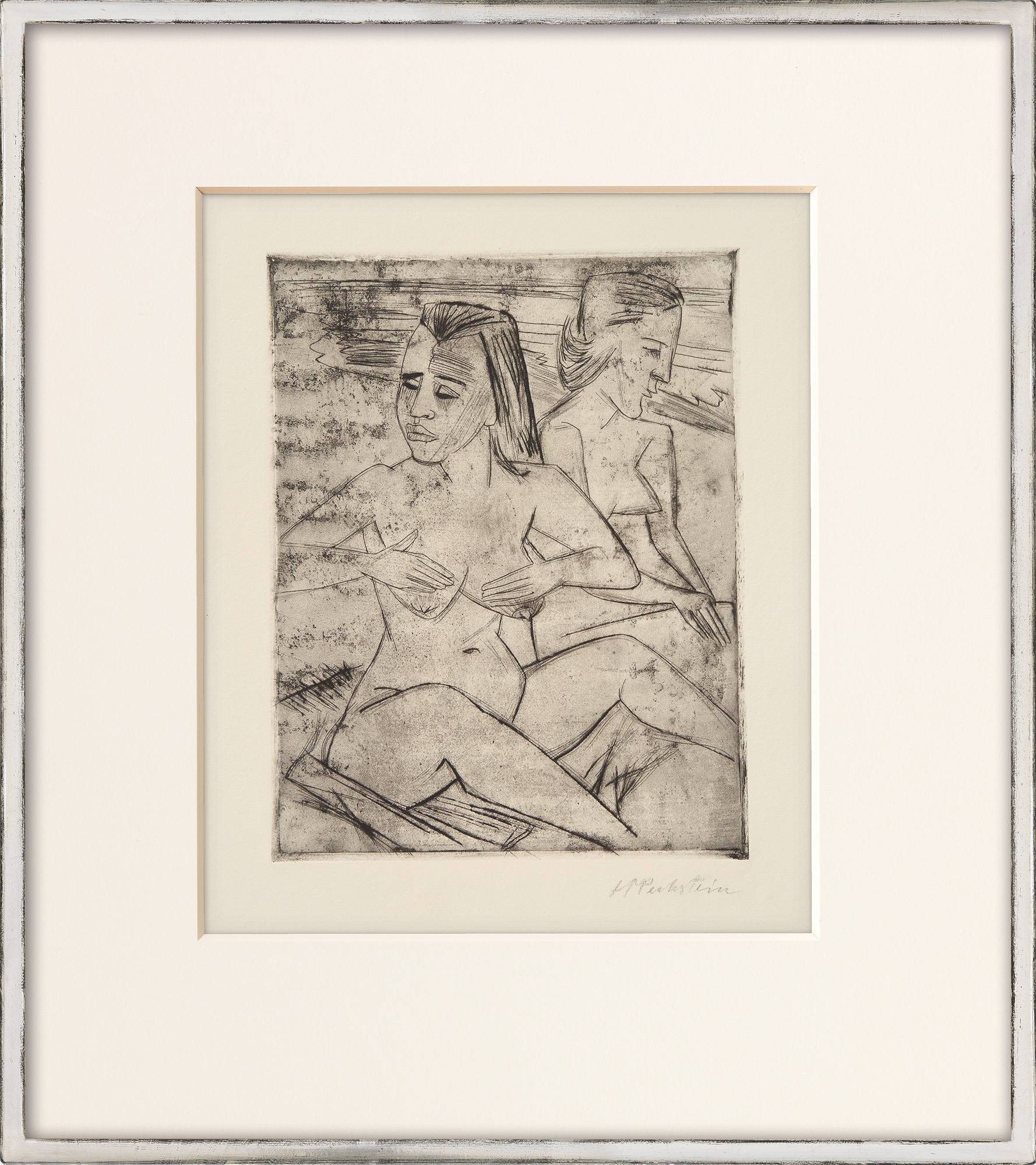 Max Pechstein: Bild ‚Nach dem Bad‘ (1920)