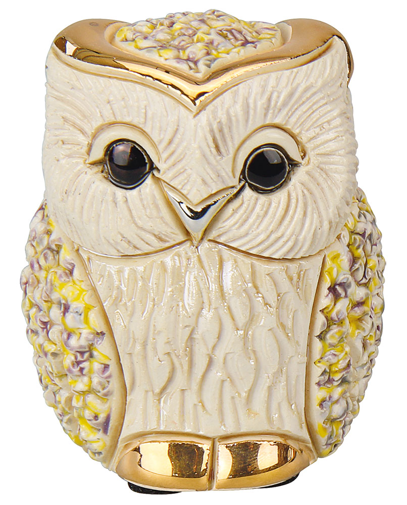 Ceramic figurine "Sitting Owl"