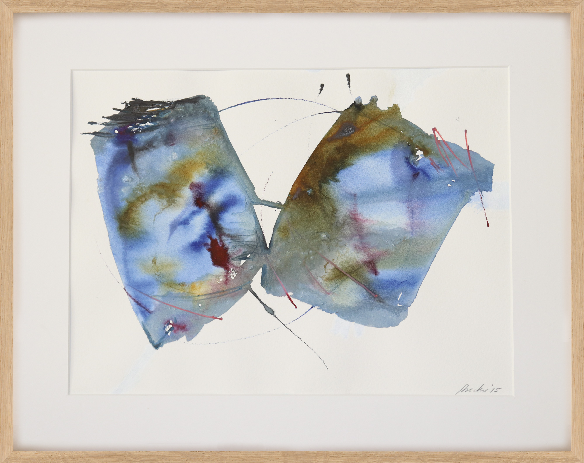 Renée Strecker: Bild ‚Skulptural I‘ (2015) (Unikat)