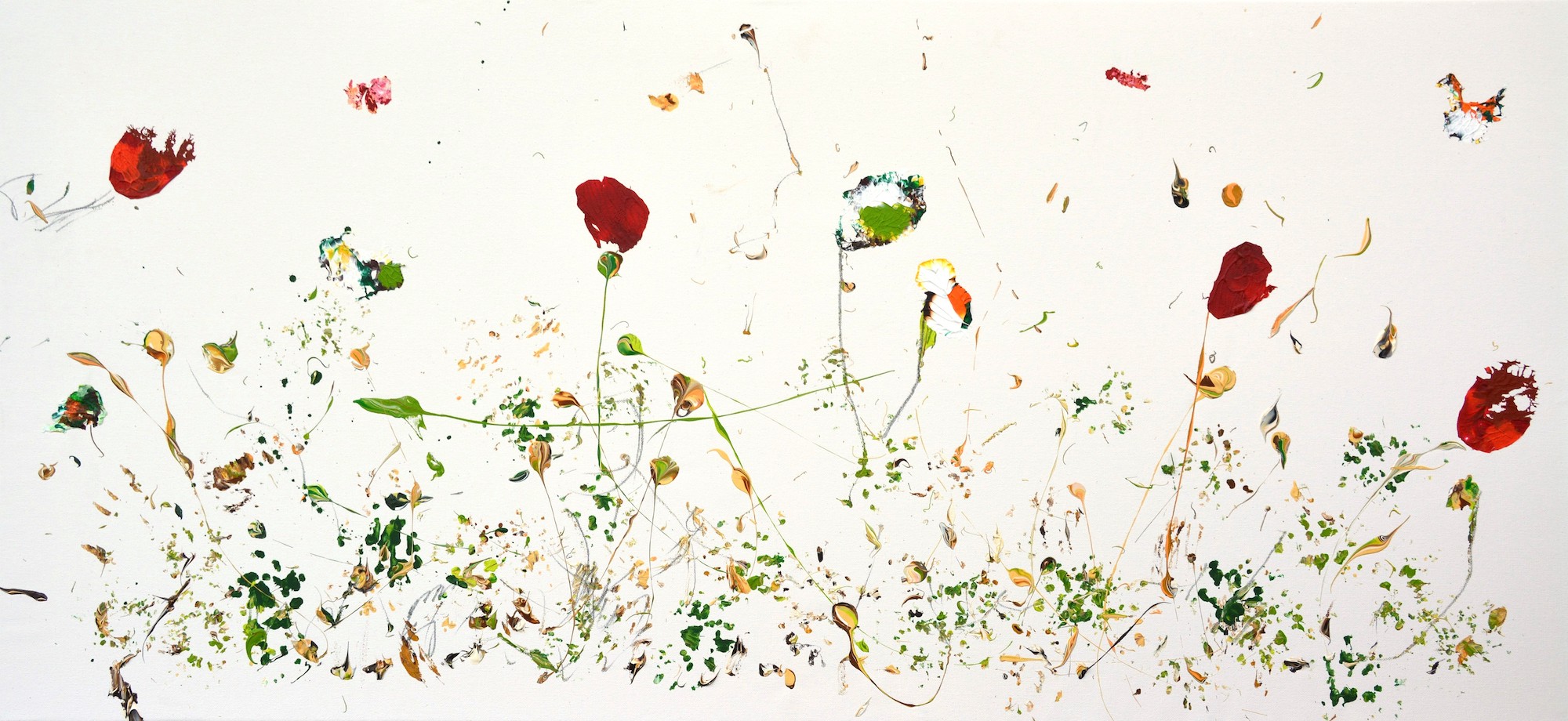Christine Müller: Bild ‚Das Paradies des Jetzt Teil V‘ (2021) (Unikat)