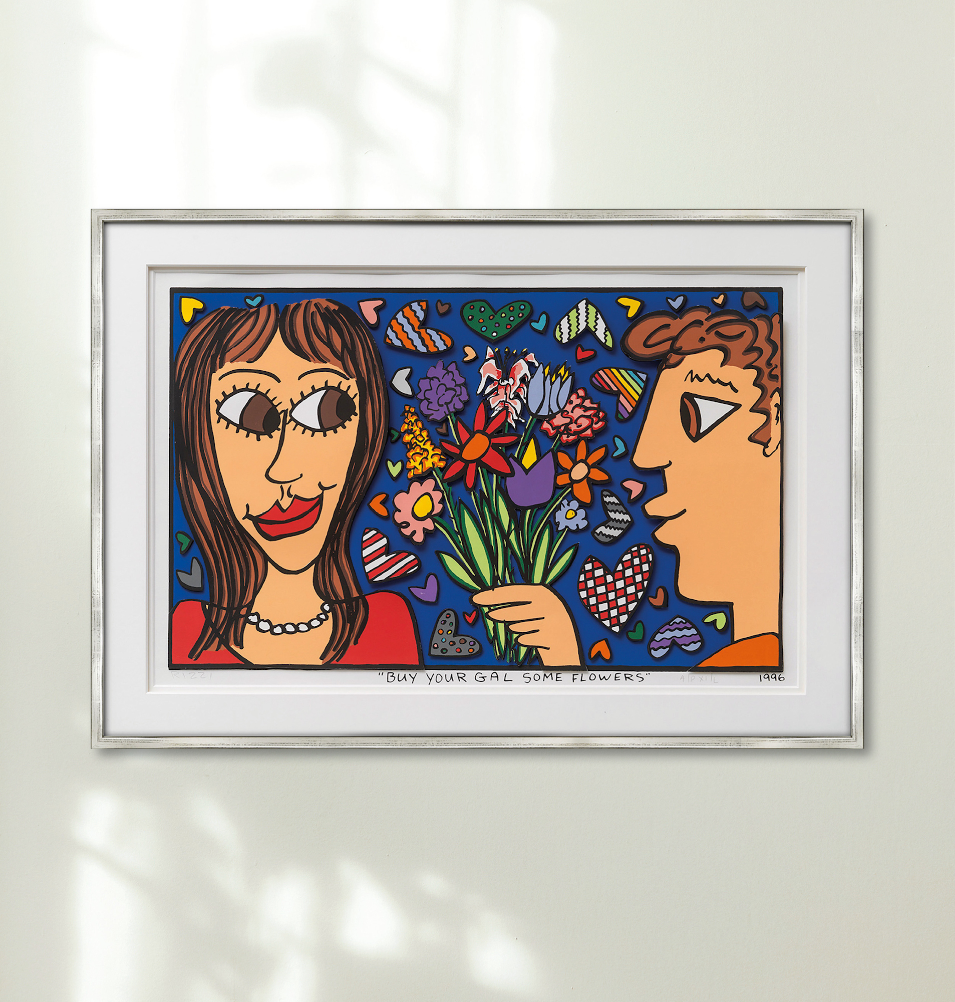 Bild "Buy your Gal some Flowers" (1996) by James Rizzi