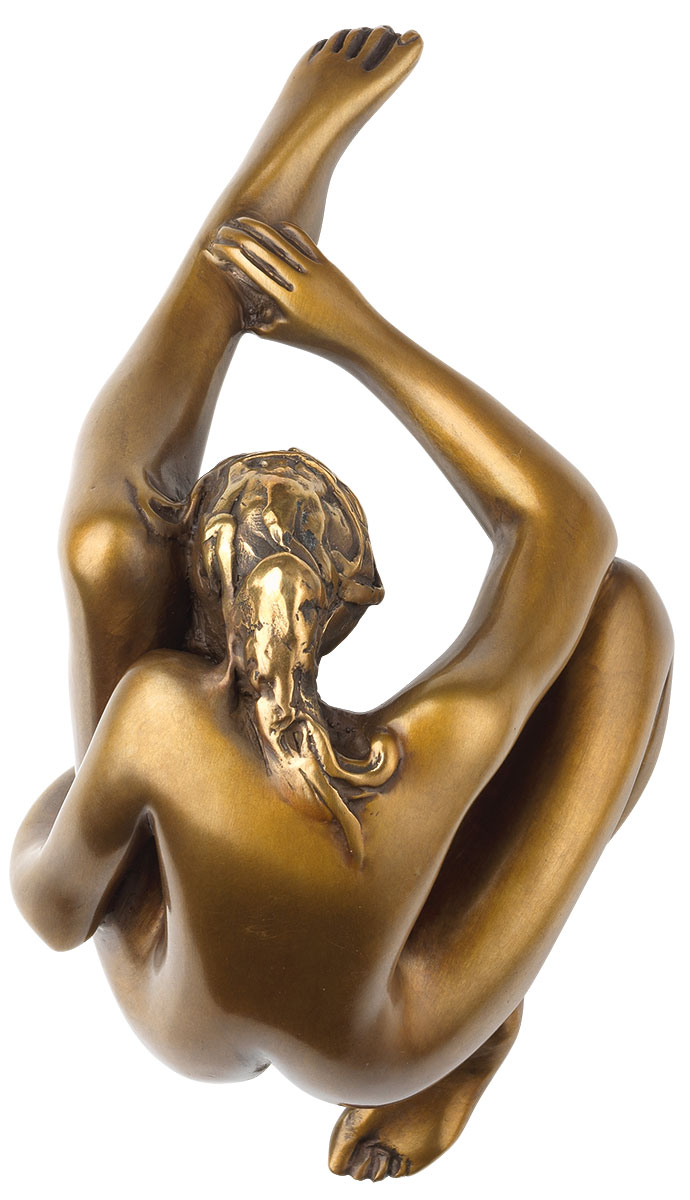 Skulptur "Innocentia", Bronze von Bruno Bruni