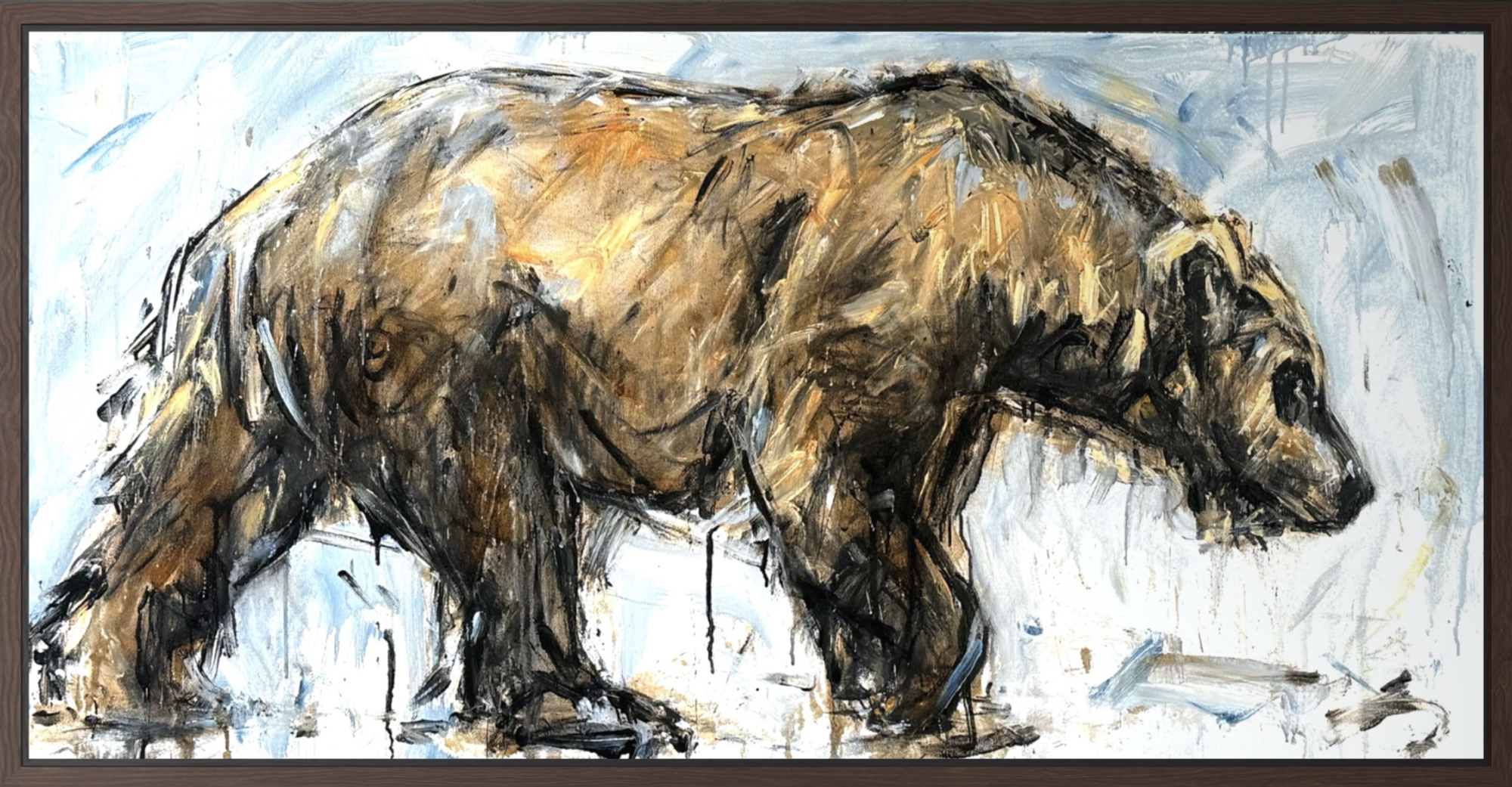 Ralf Koenemann: Bild ‚Grizzly_11‘ (2025) (Unikat)