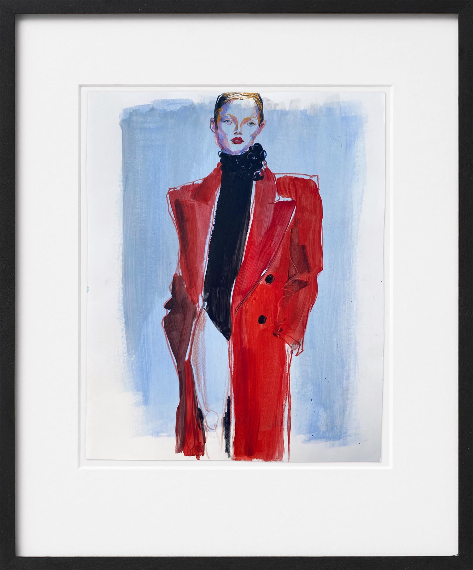 Jacqueline Ostermann: Bild ‚Manteau‘ (2022) (Unikat)