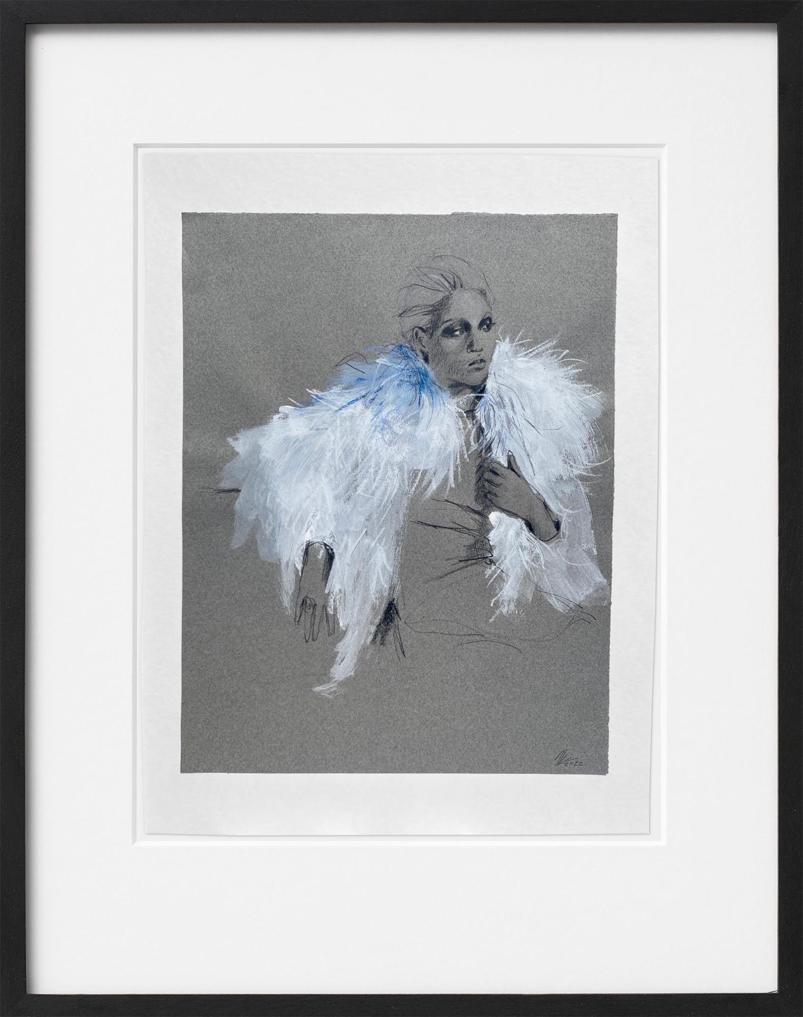 Jacqueline Ostermann: Bild ‚Stola‘ (2021) (Unikat)