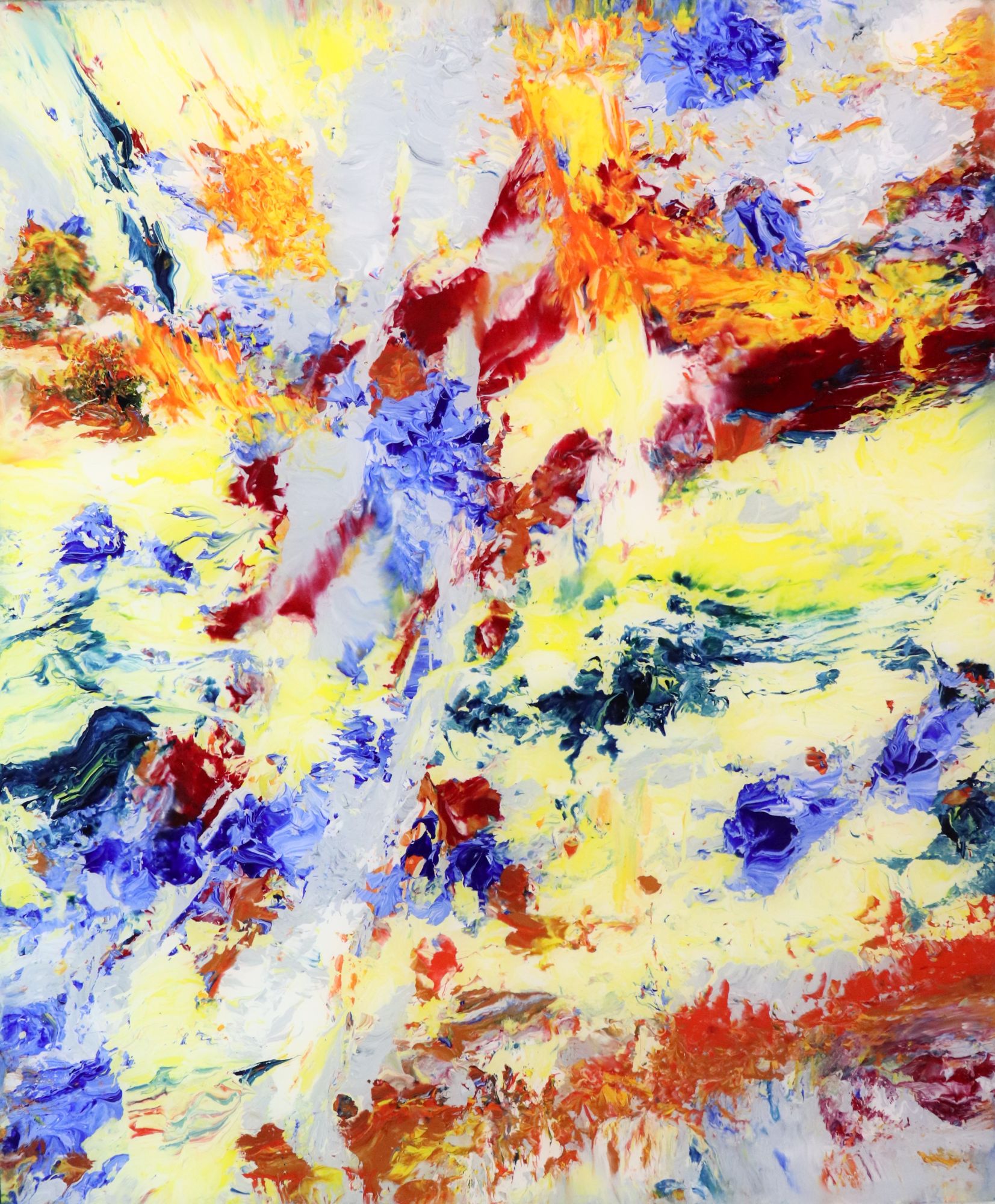 Renée Strecker: Bild ‚20, Impression VII‘ (2020) (Unikat)